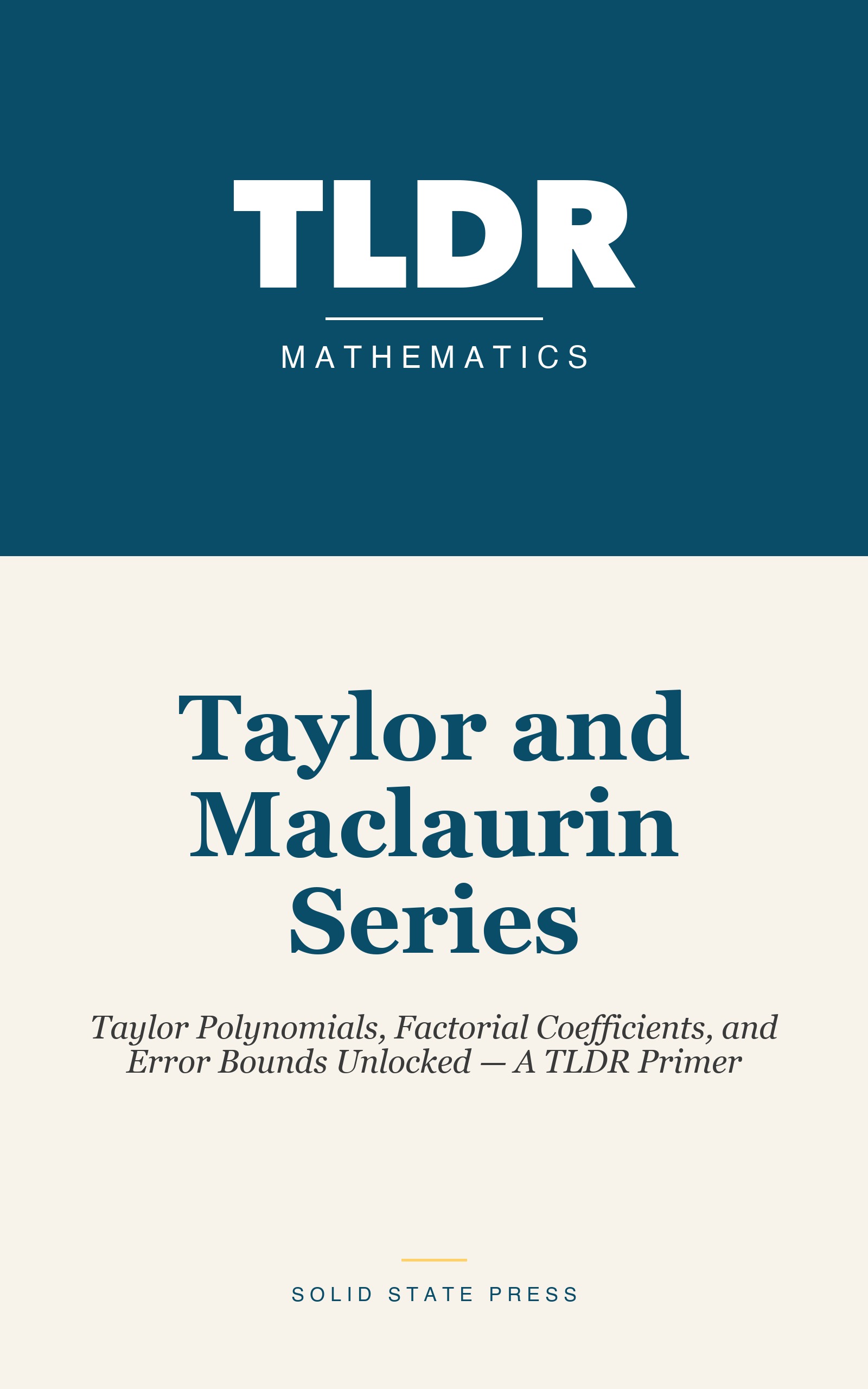 Taylor and Maclaurin Series cover