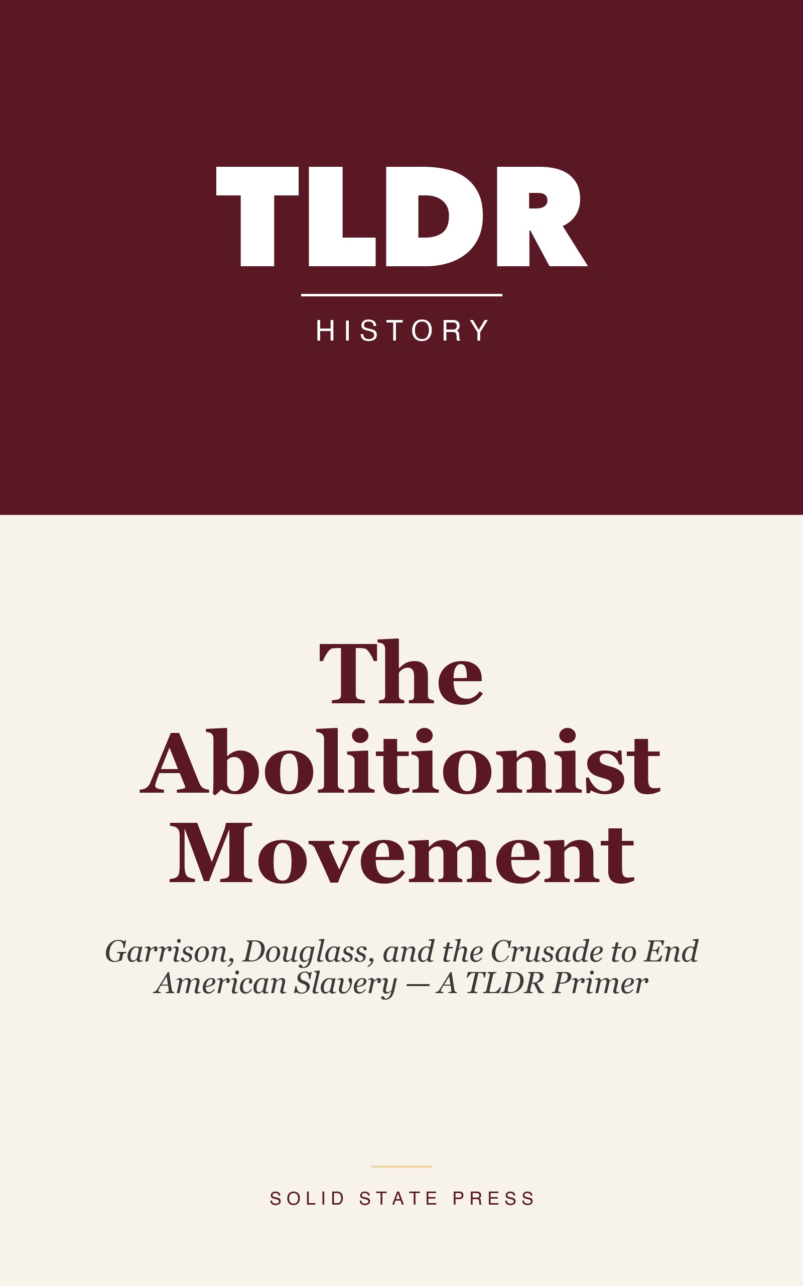 The Abolitionist Movement cover