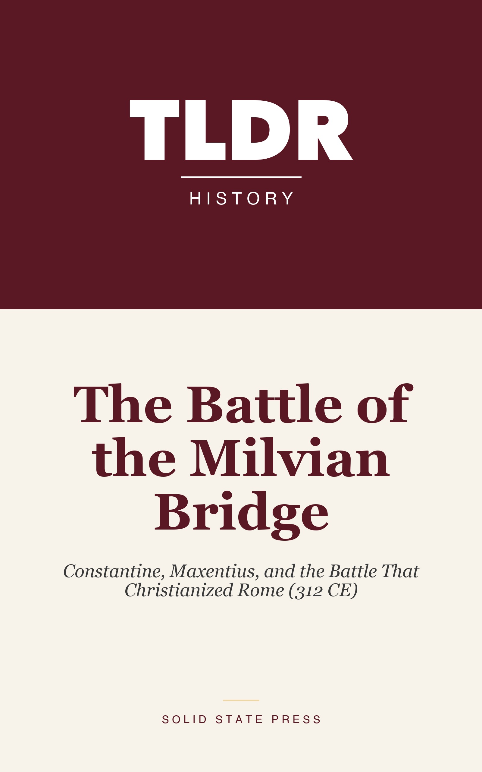 The Battle of the Milvian Bridge cover