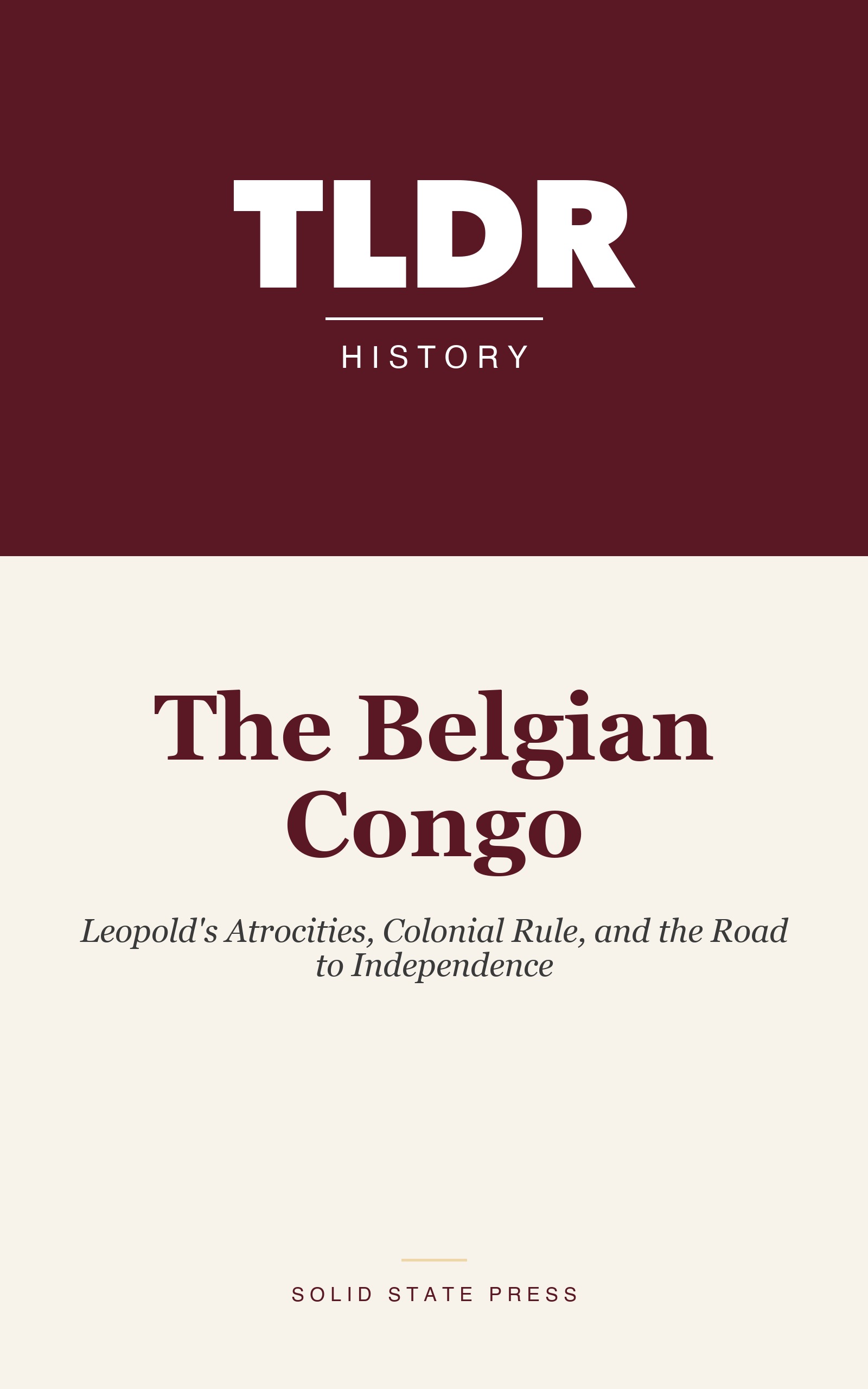 The Belgian Congo cover
