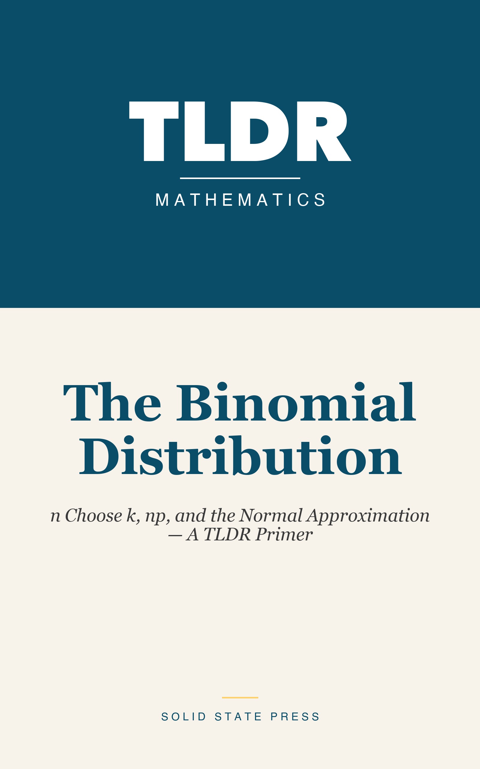 The Binomial Distribution cover