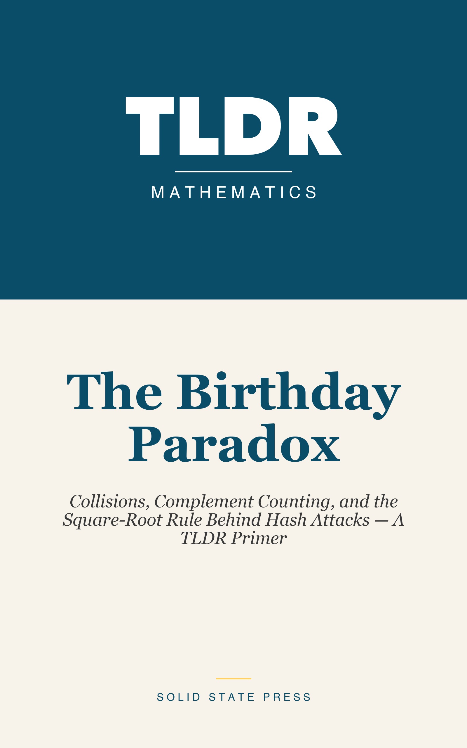 The Birthday Paradox cover