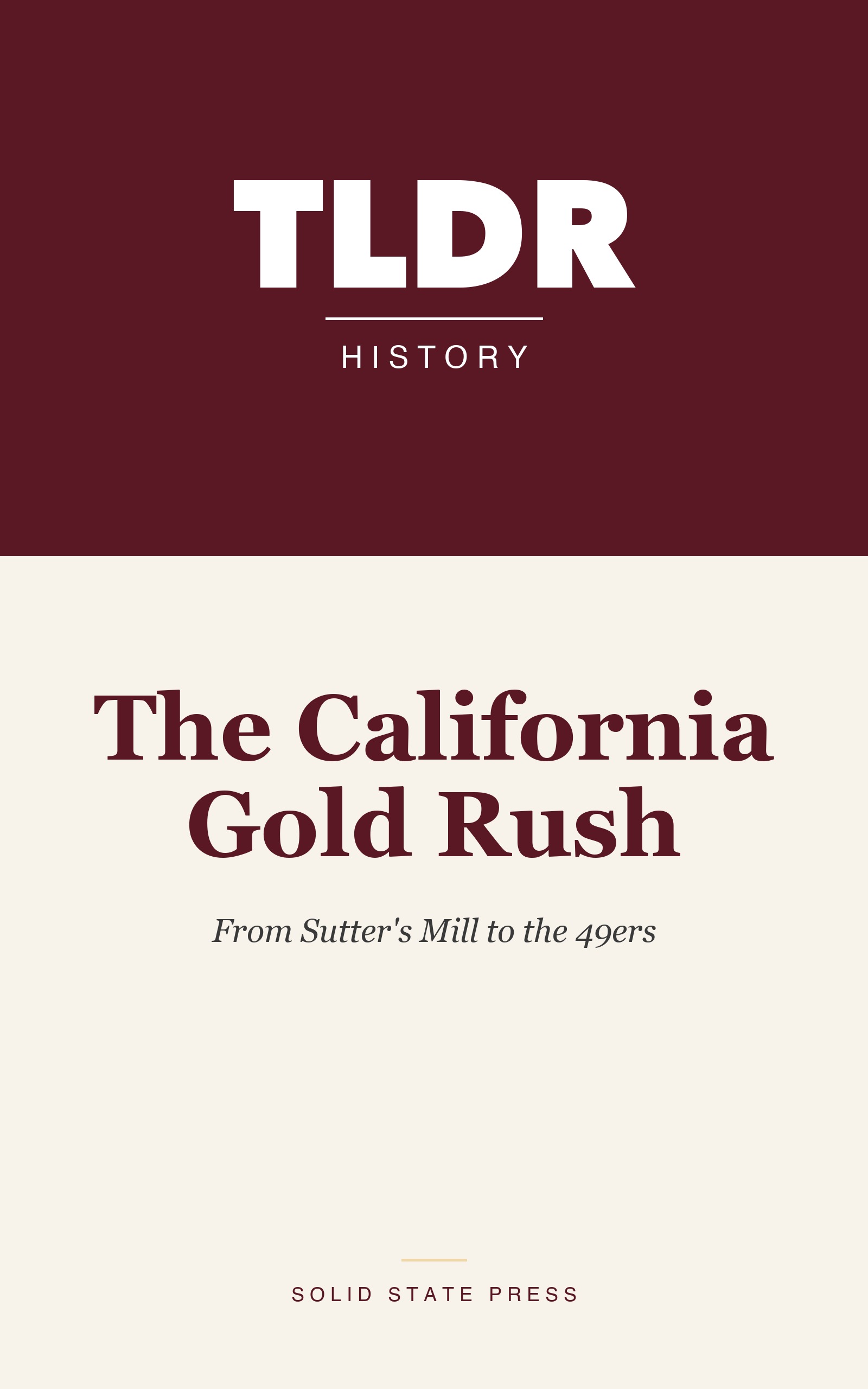 The California Gold Rush cover