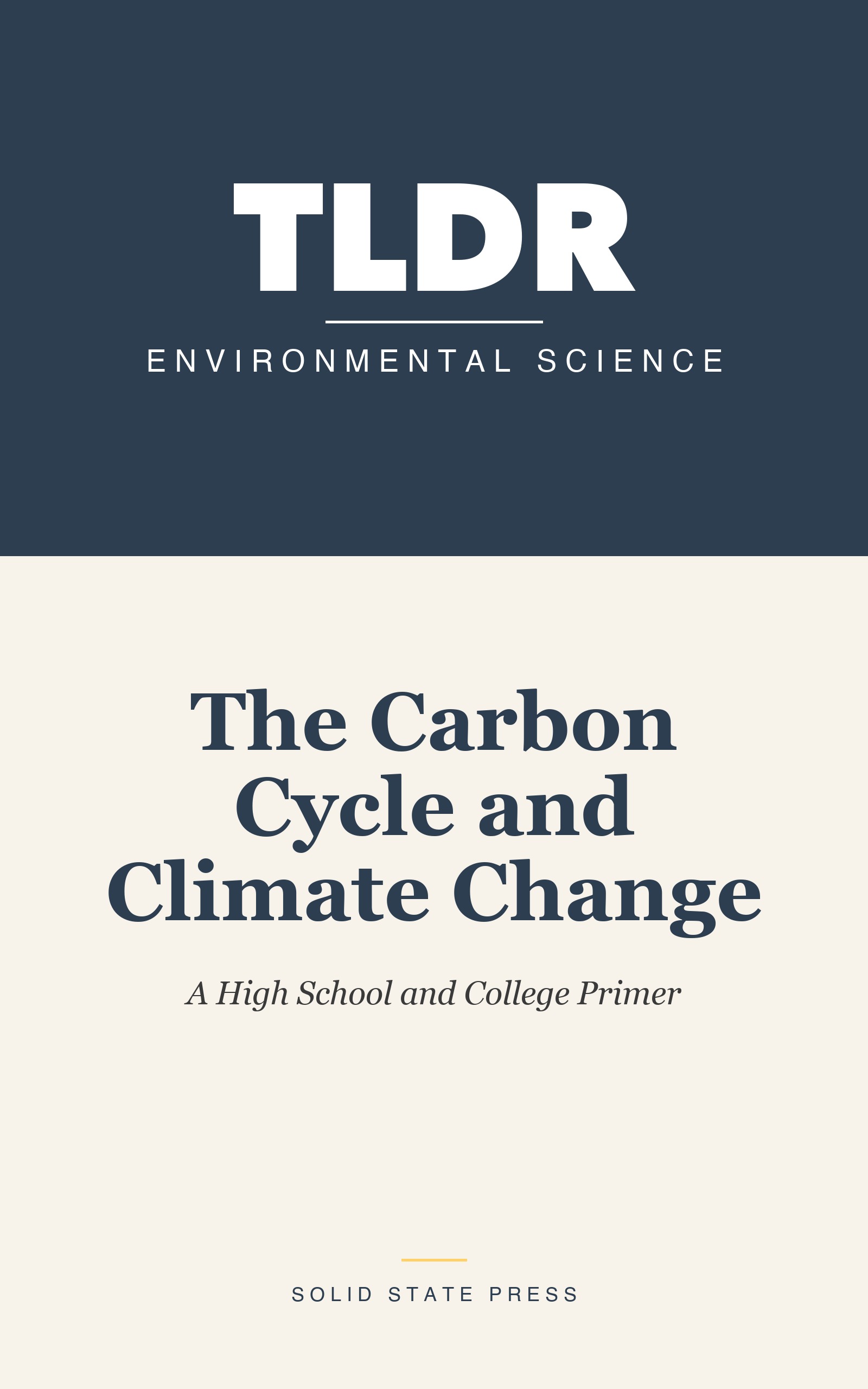 The Carbon Cycle and Climate Change cover