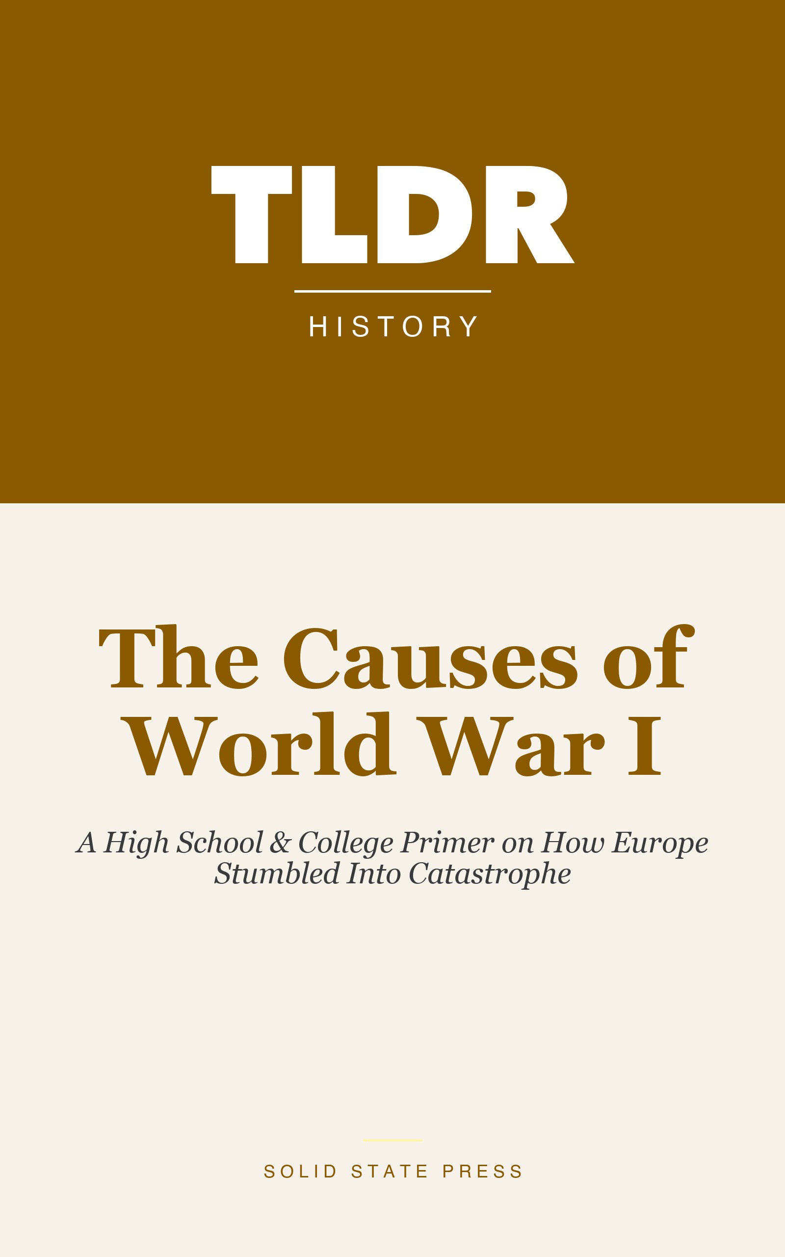 The Causes of World War I cover