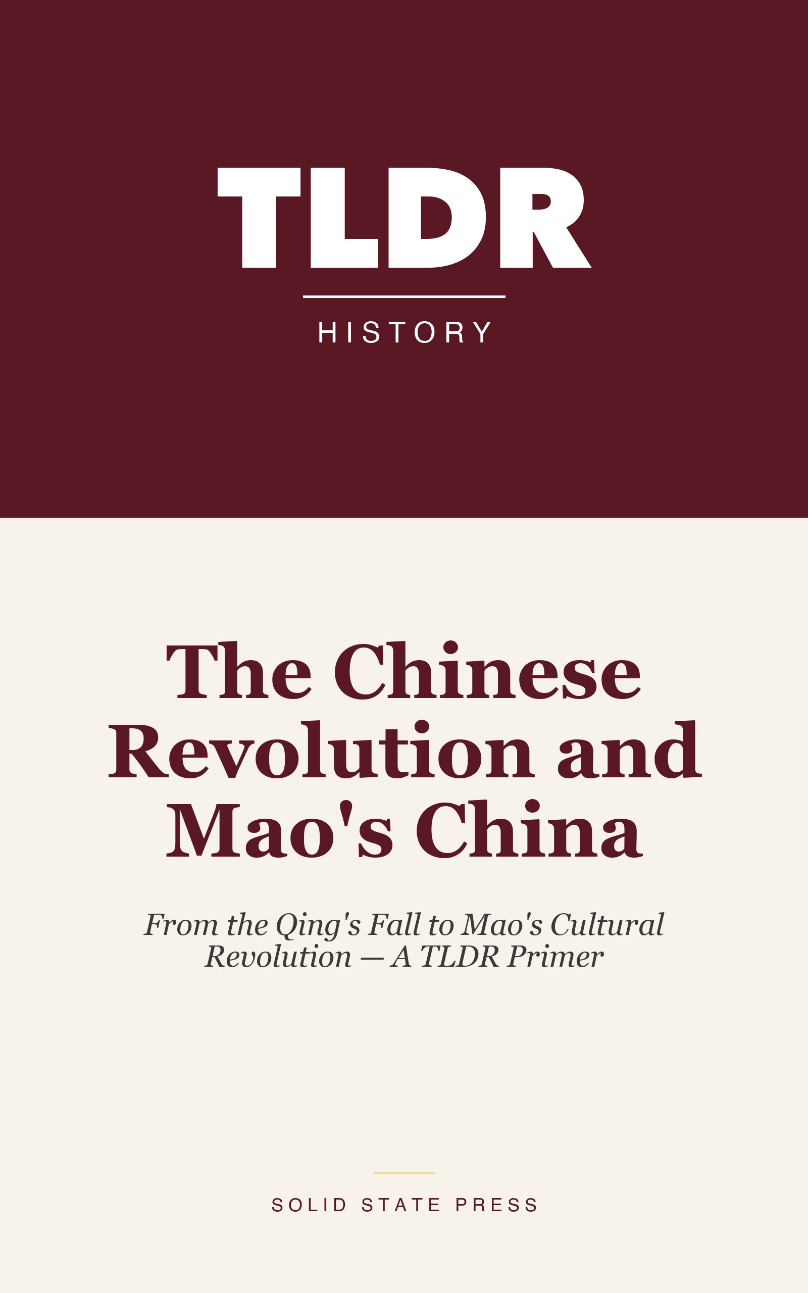 The Chinese Revolution and Mao's China cover
