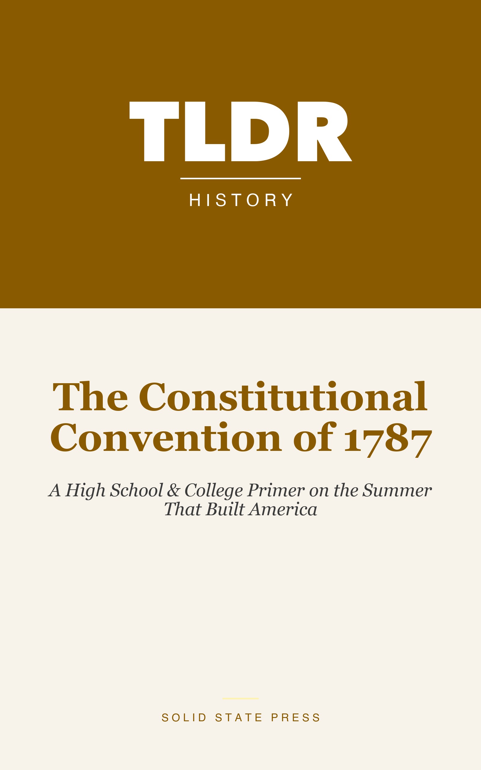 The Constitutional Convention of 1787 cover