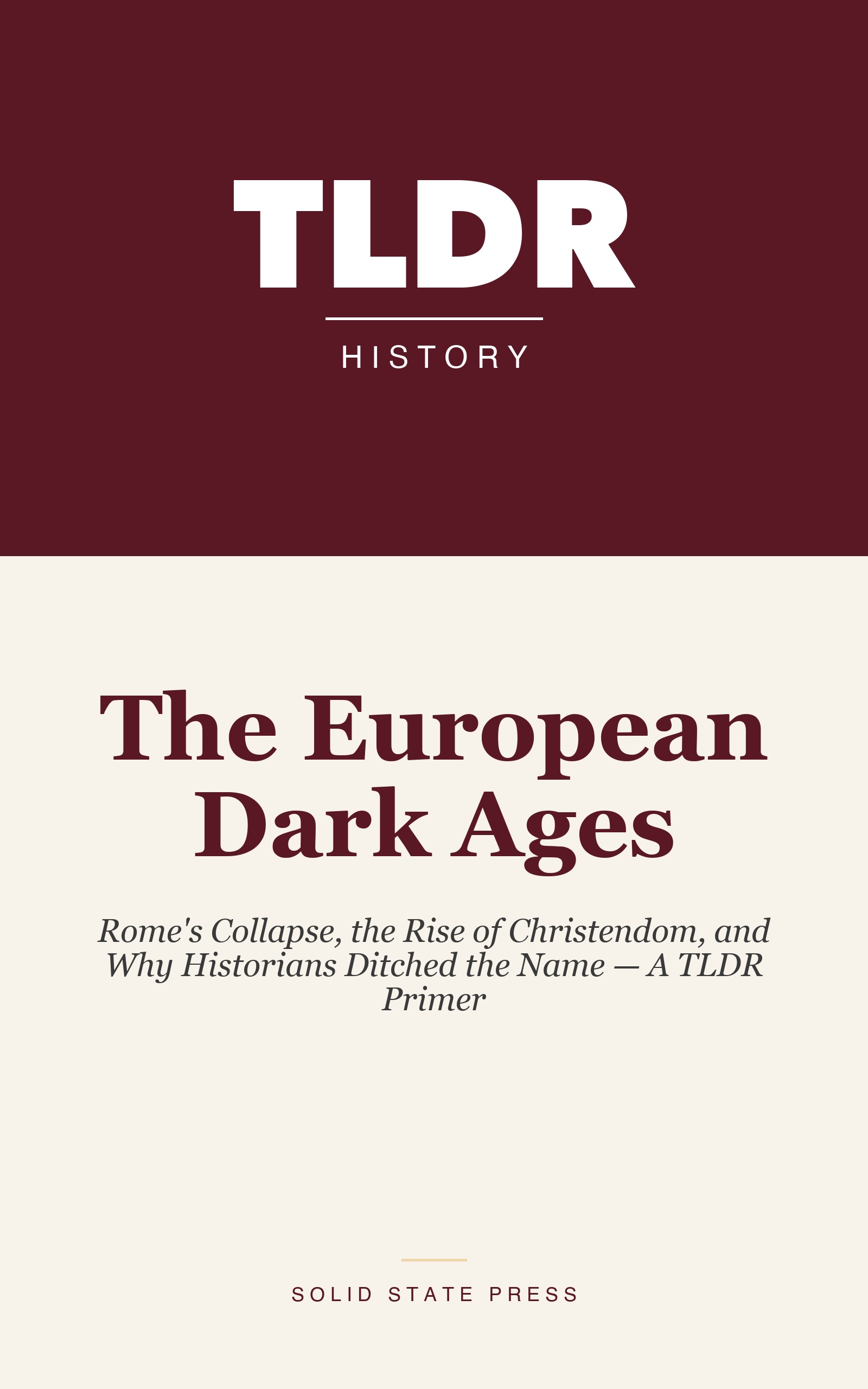 The European Dark Ages cover
