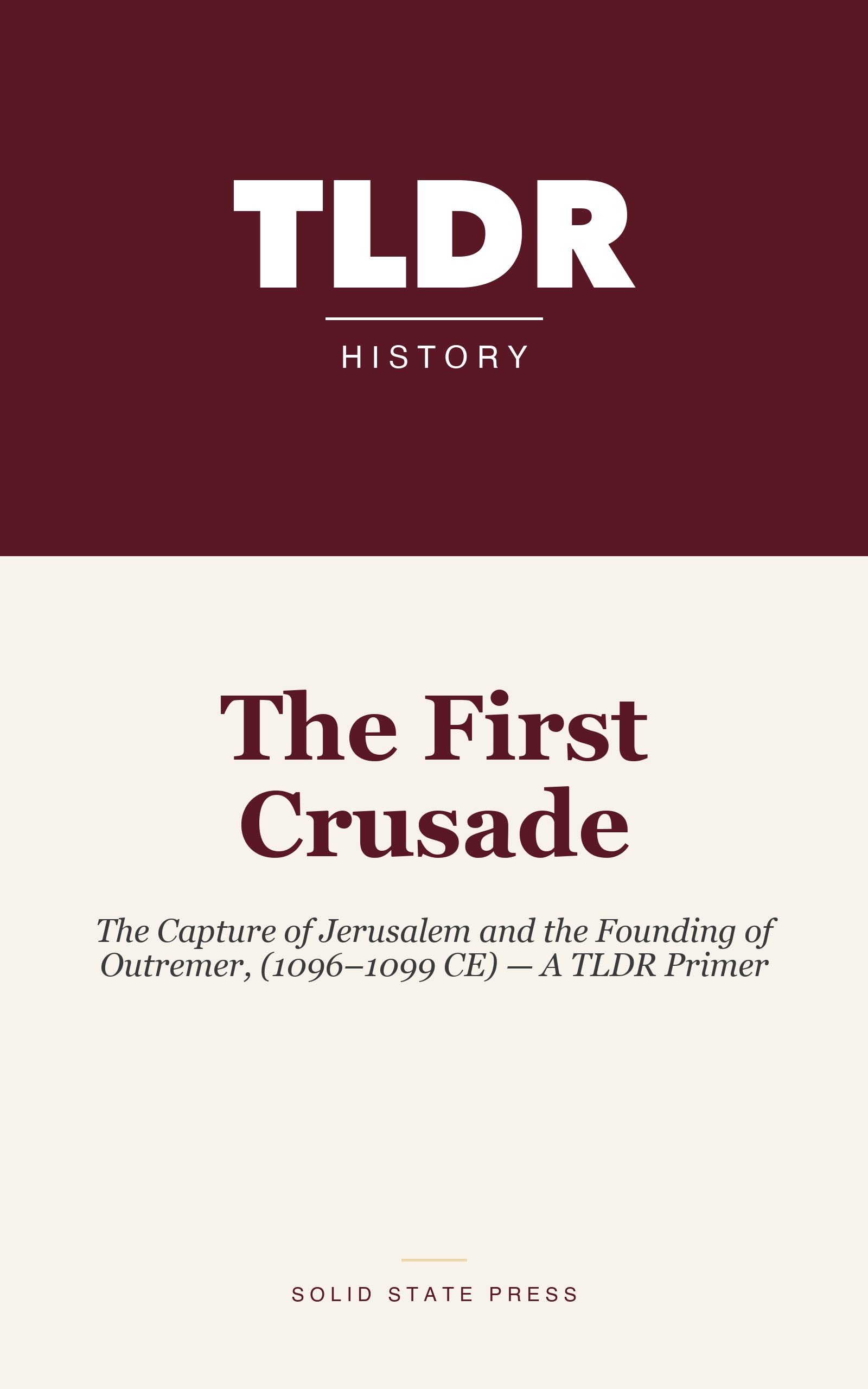 The First Crusade cover