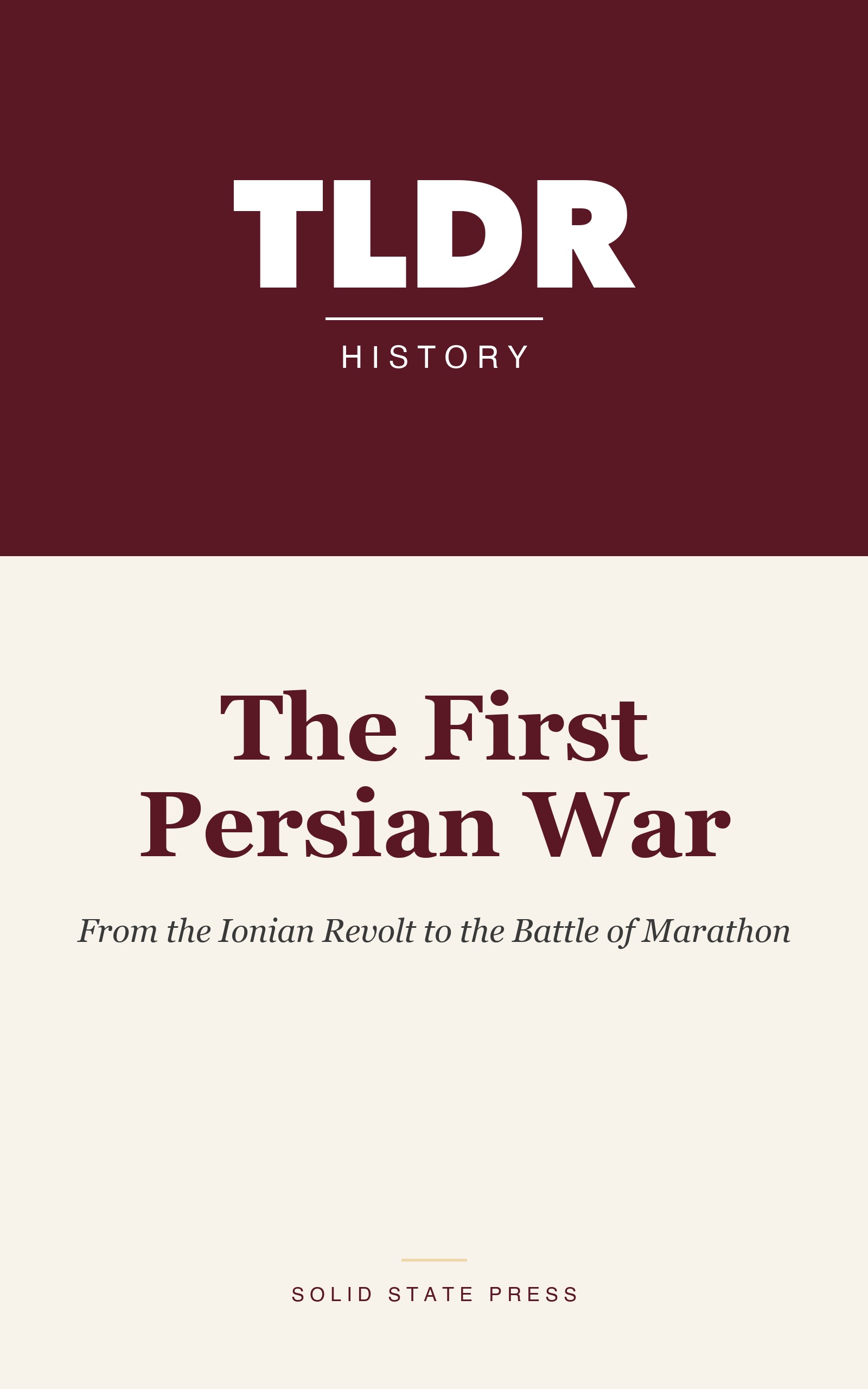 The First Persian War cover