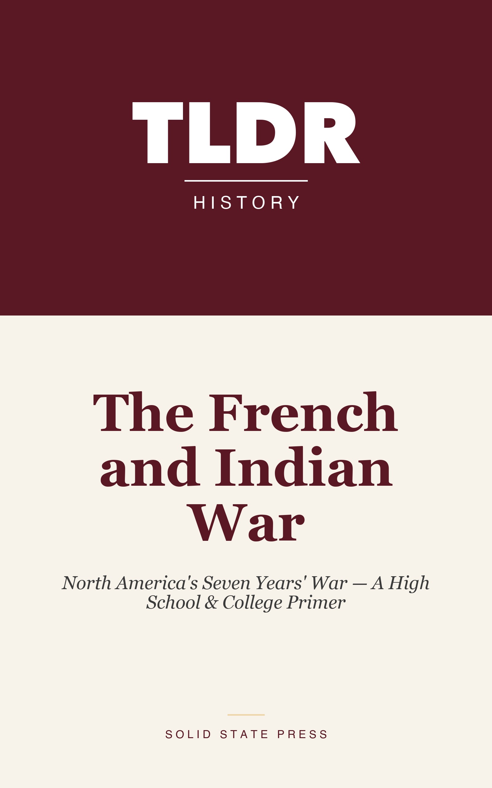 The French and Indian War cover
