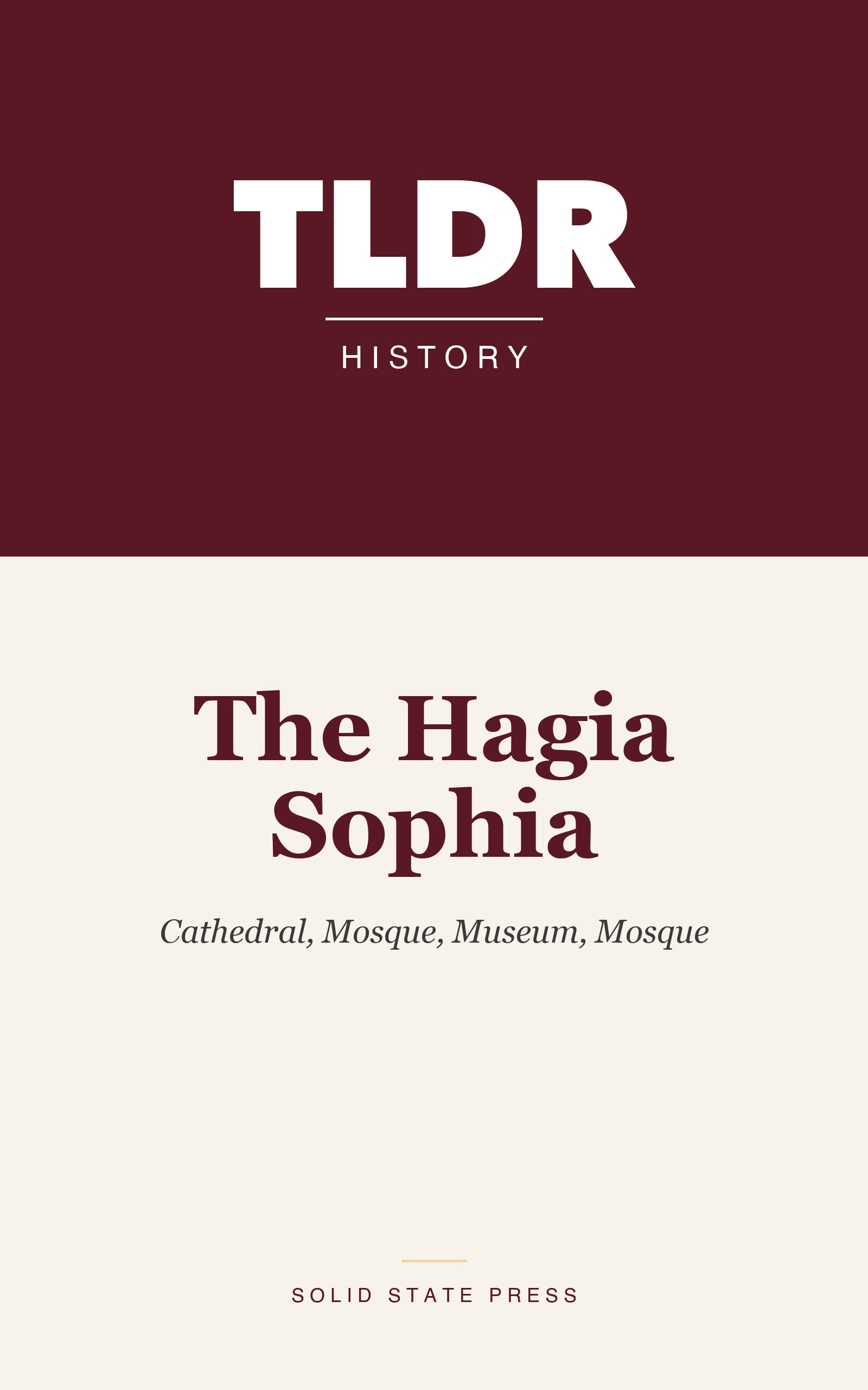 The Hagia Sophia cover