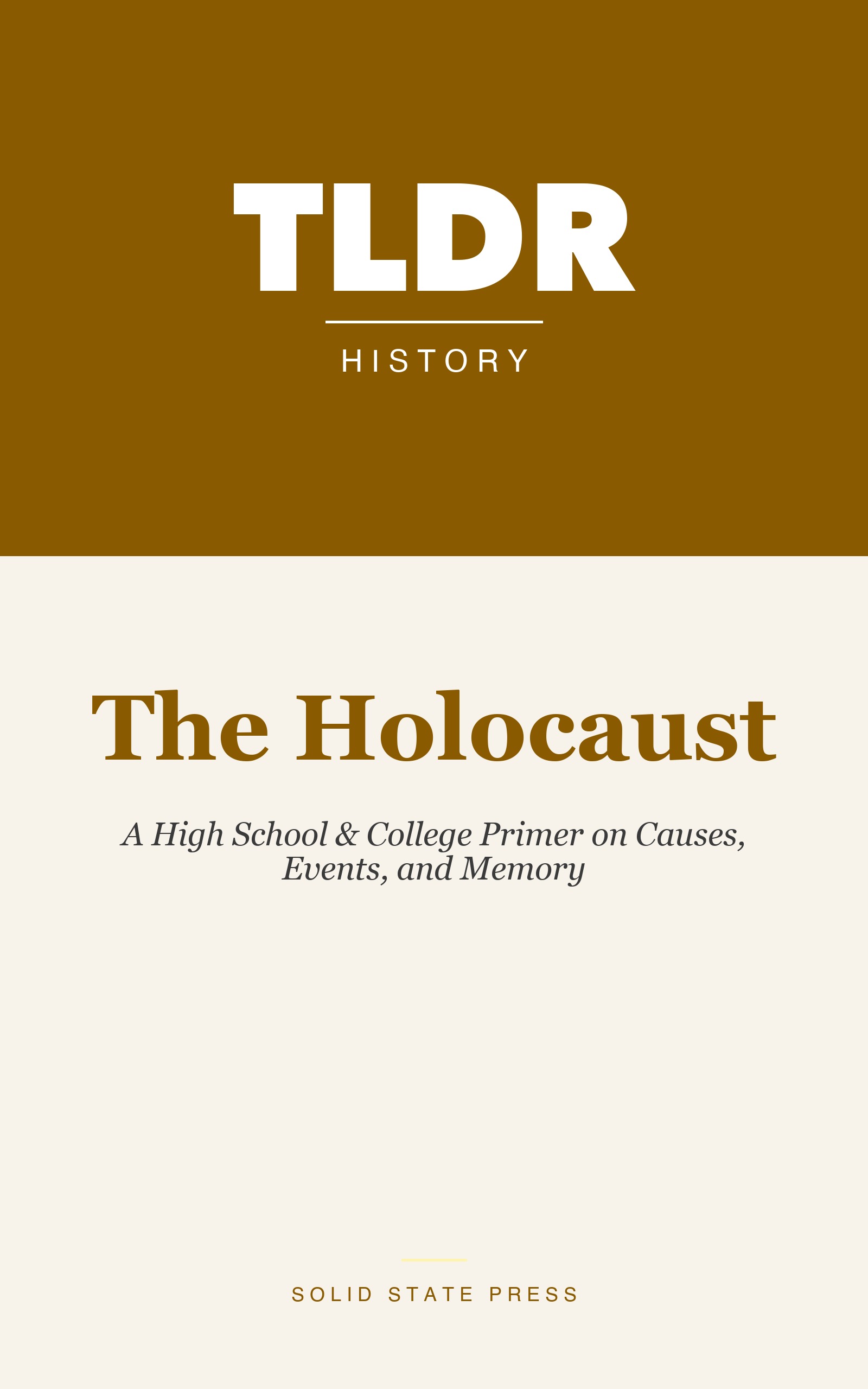 The Holocaust cover