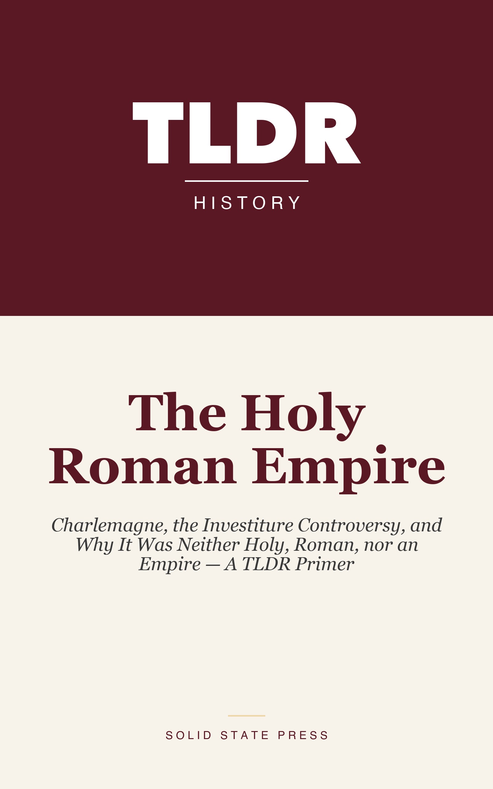 The Holy Roman Empire cover