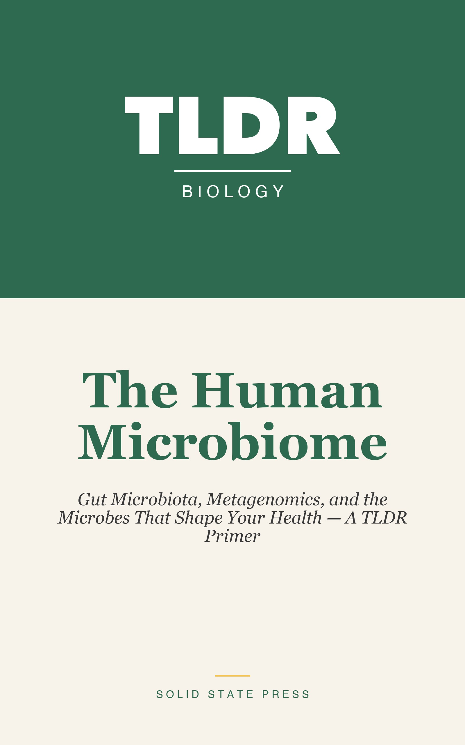 The Human Microbiome cover
