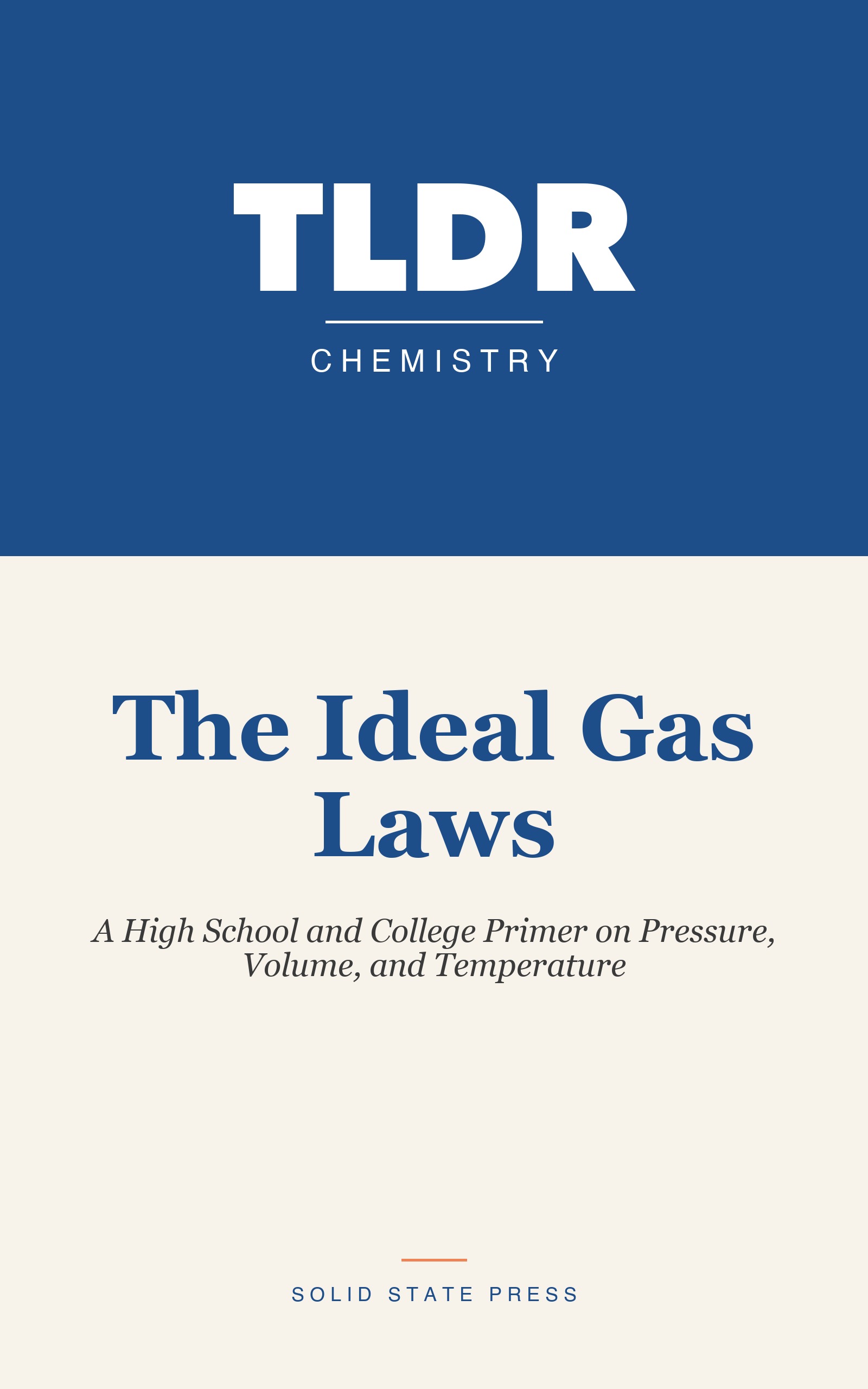 The Ideal Gas Laws cover