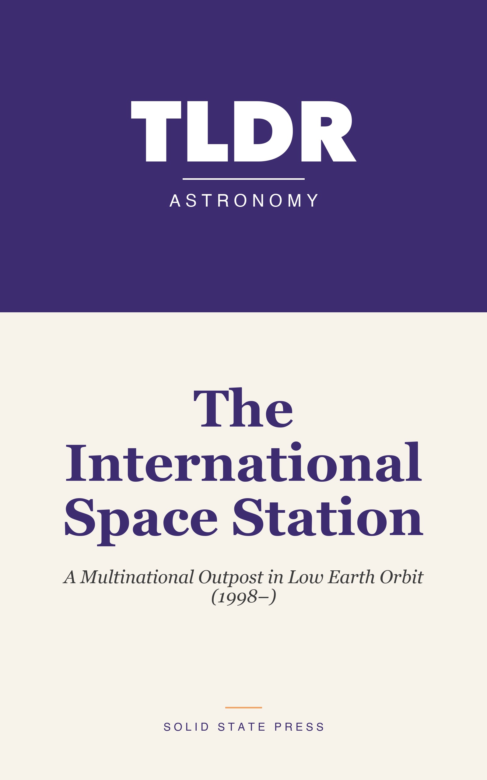 The International Space Station cover