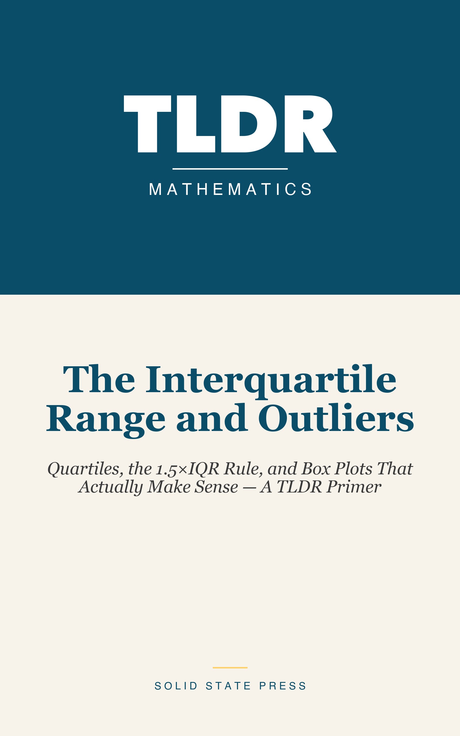 The Interquartile Range and Outliers cover