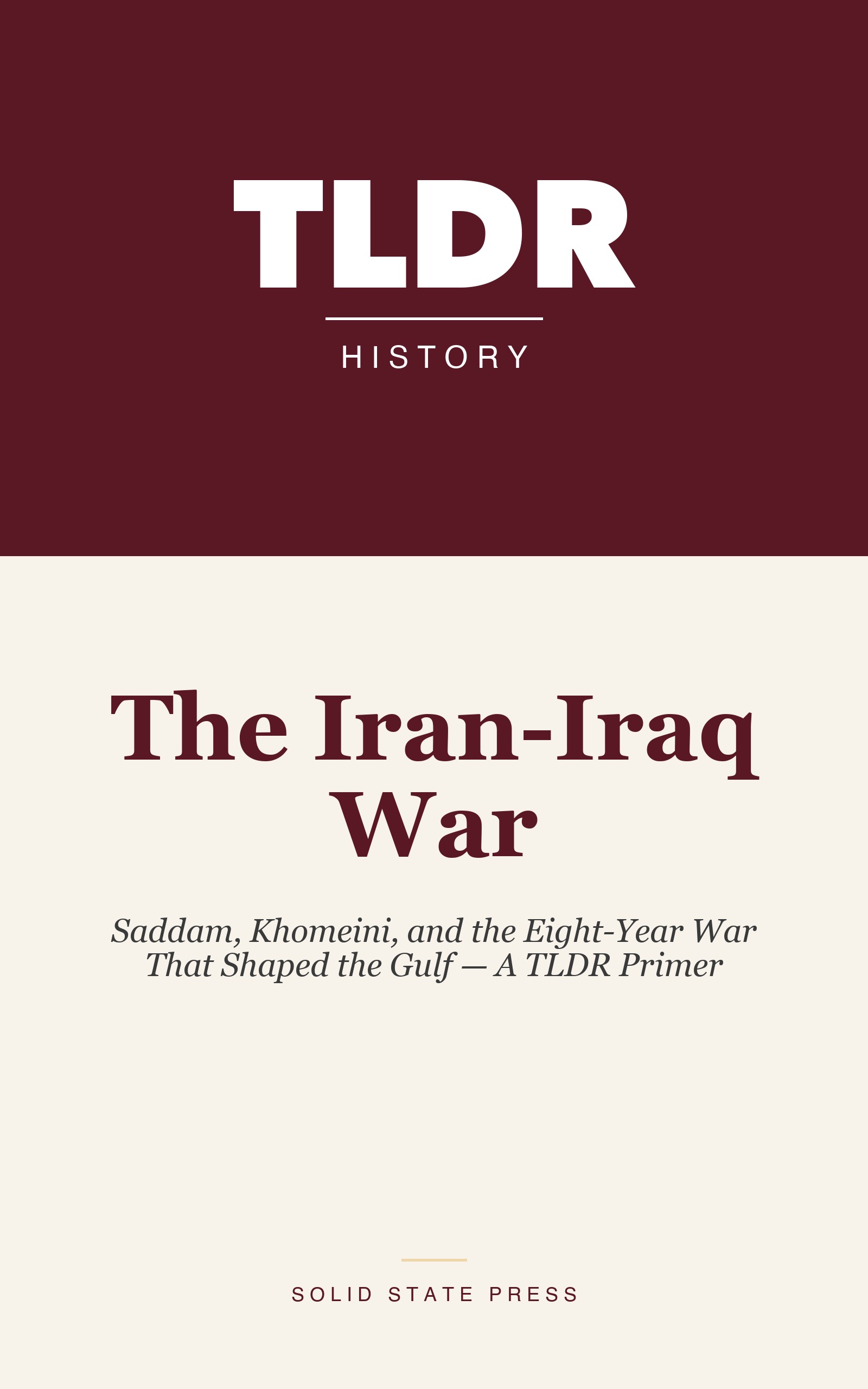 The Iran-Iraq War cover