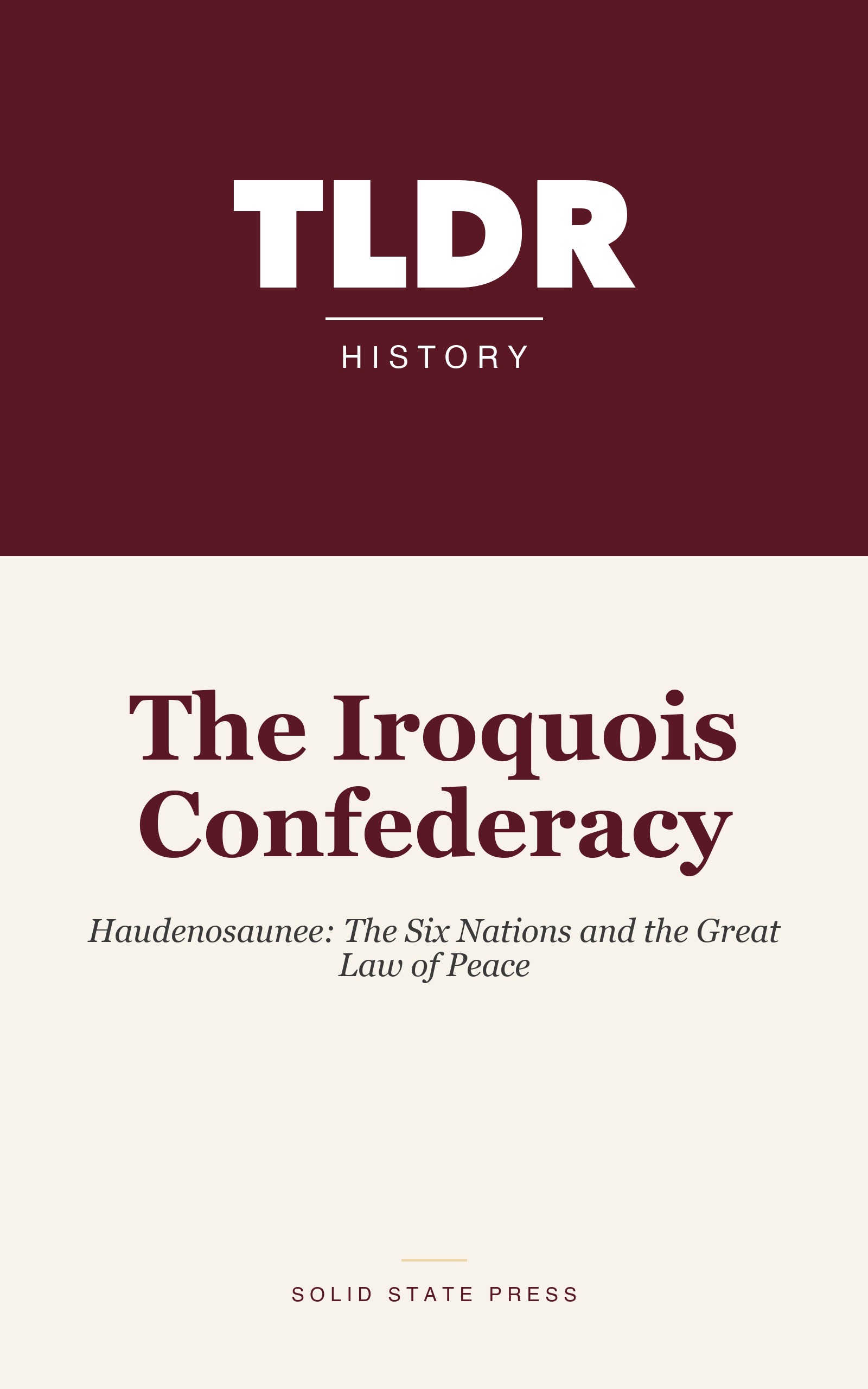 The Iroquois Confederacy cover