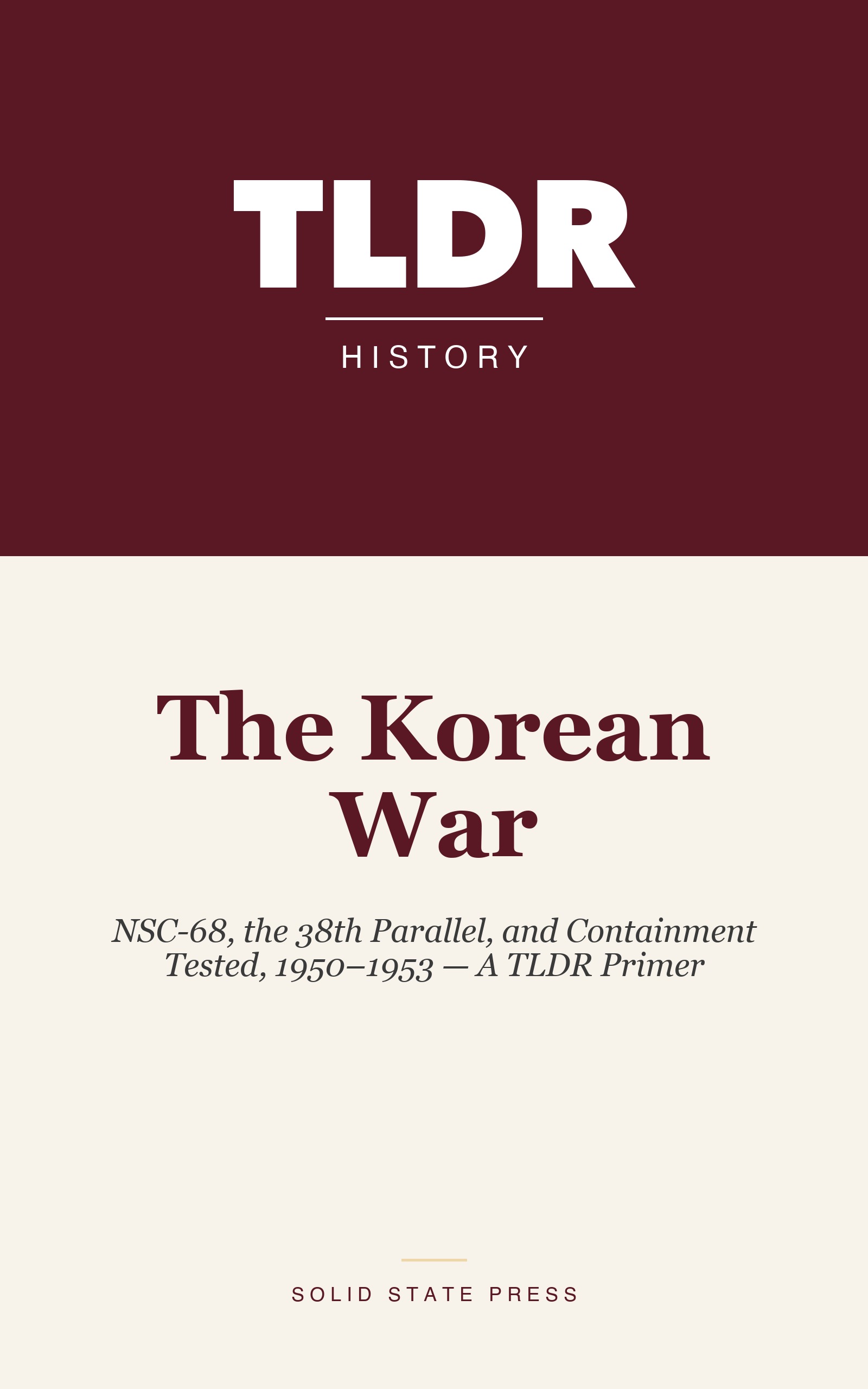 The Korean War cover
