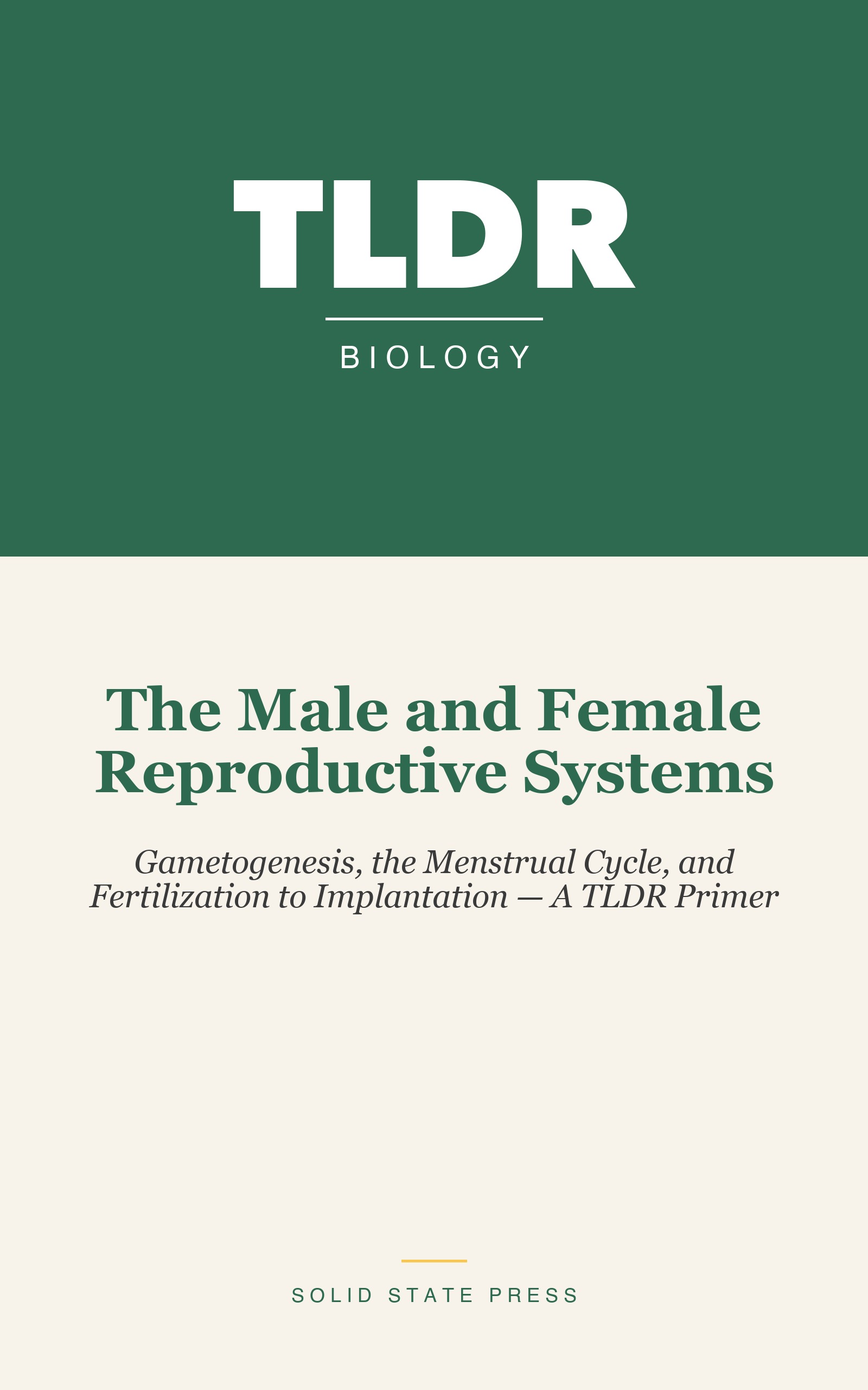 The Male and Female Reproductive Systems cover