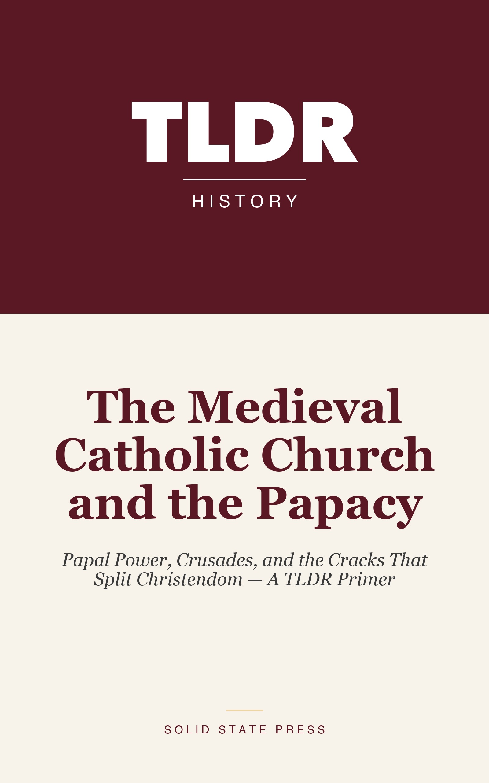 The Medieval Catholic Church and the Papacy cover