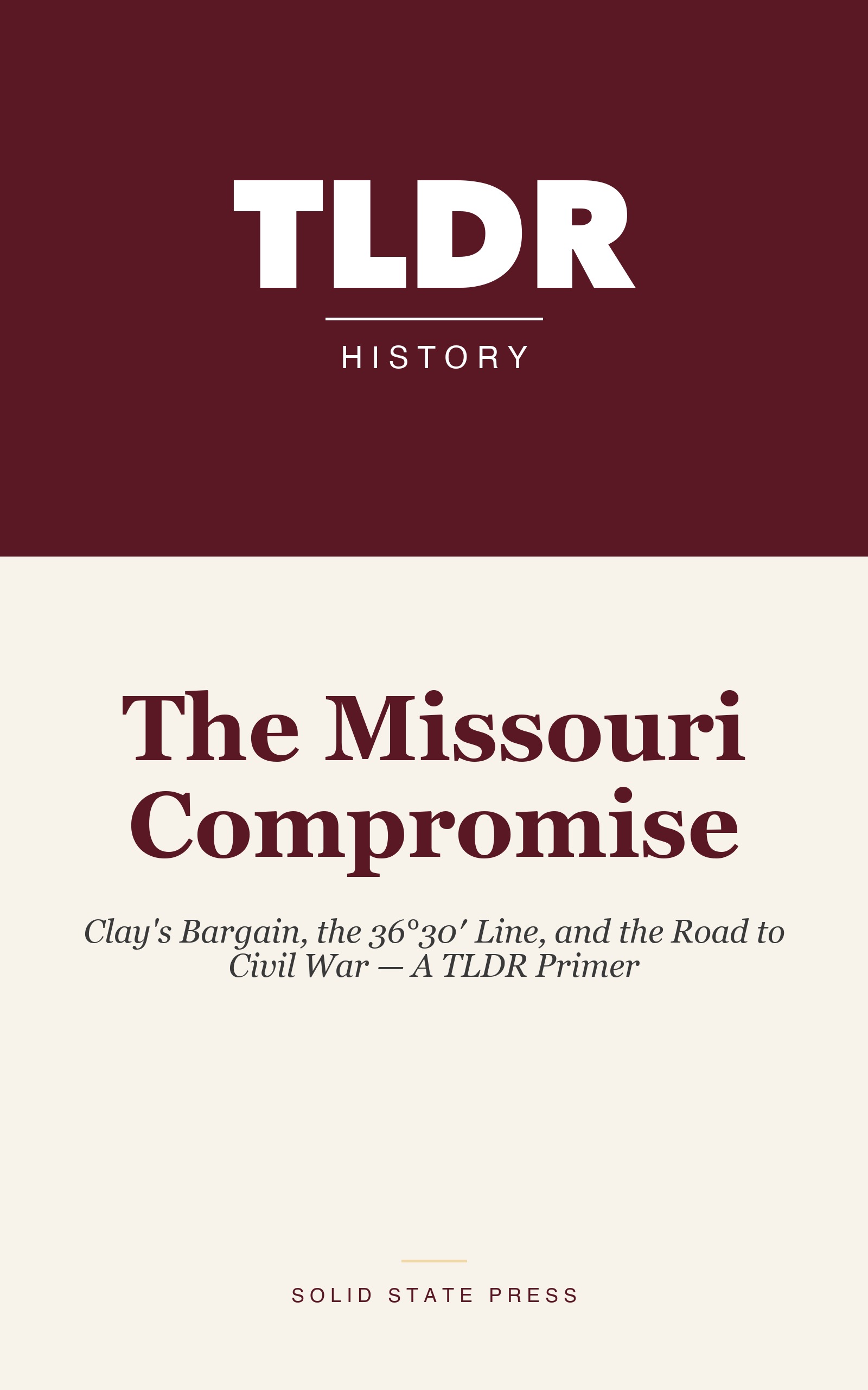 The Missouri Compromise cover