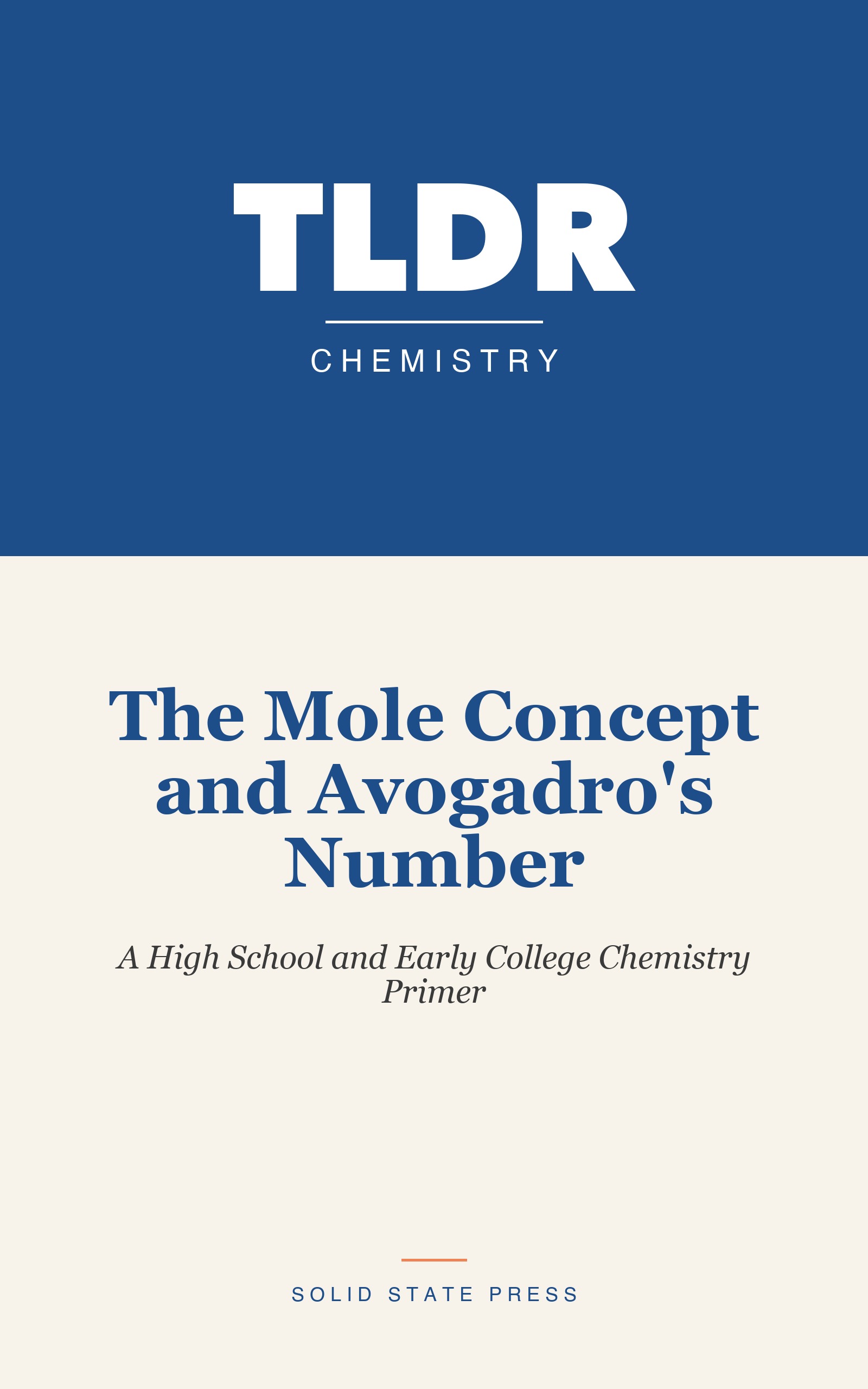 The Mole Concept and Avogadro's Number cover