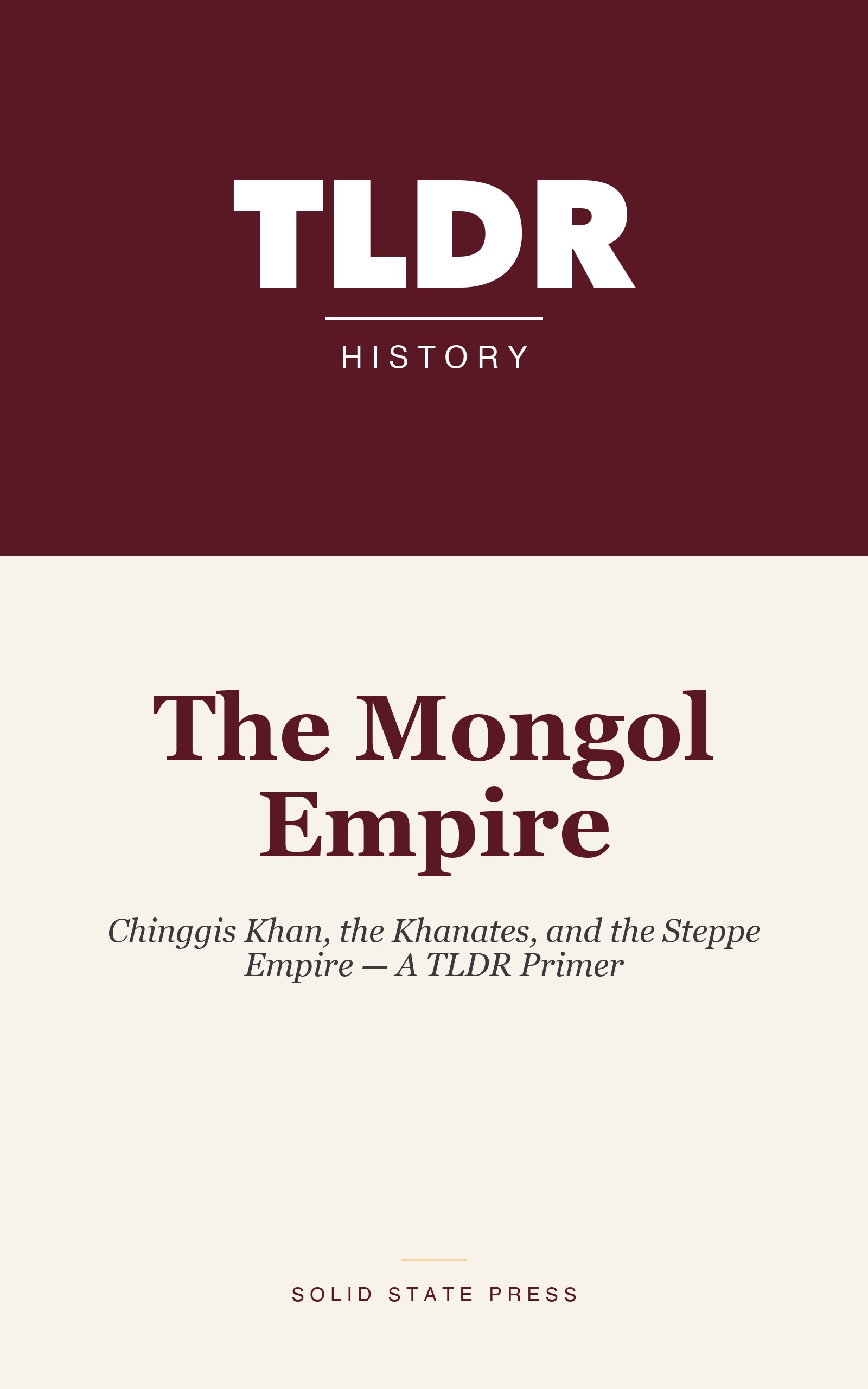 The Mongol Empire cover