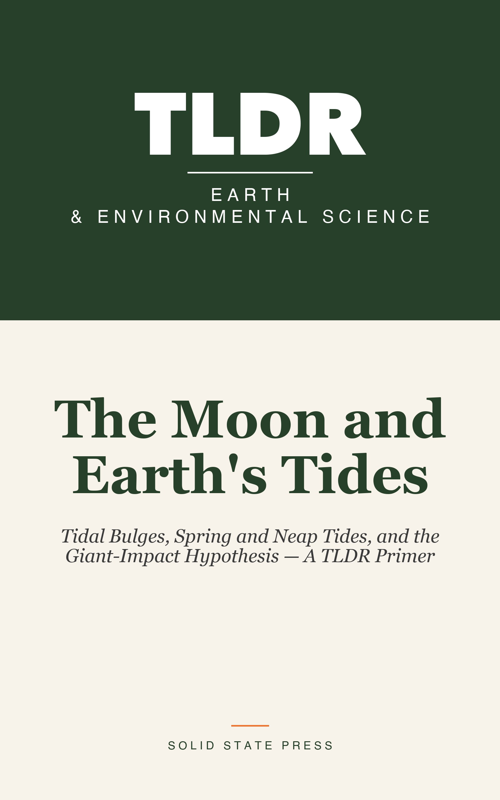 The Moon and Earth's Tides cover