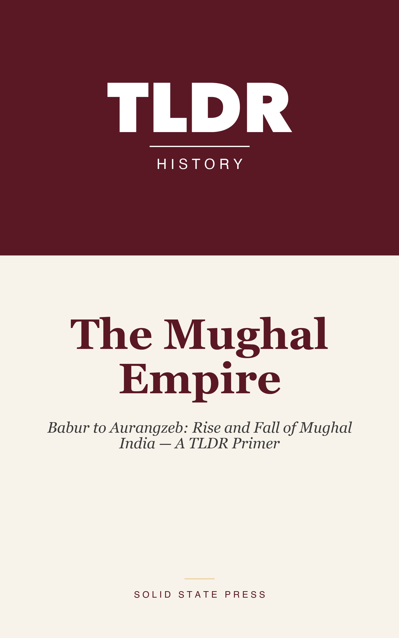 The Mughal Empire cover