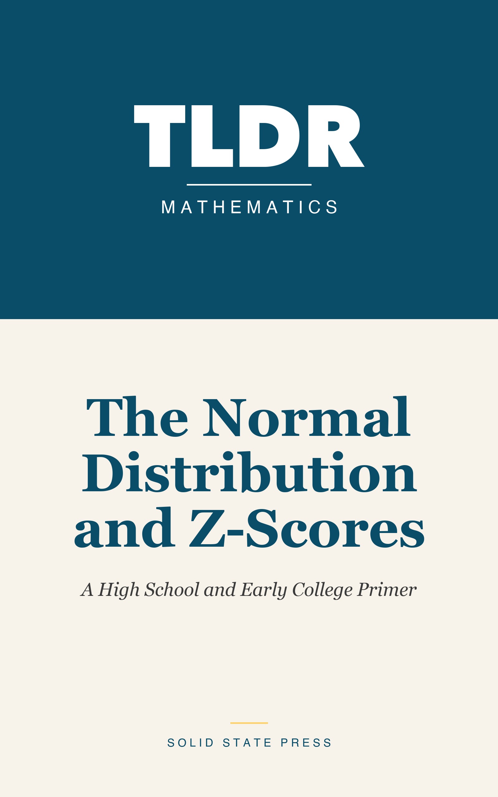 The Normal Distribution and Z-Scores cover