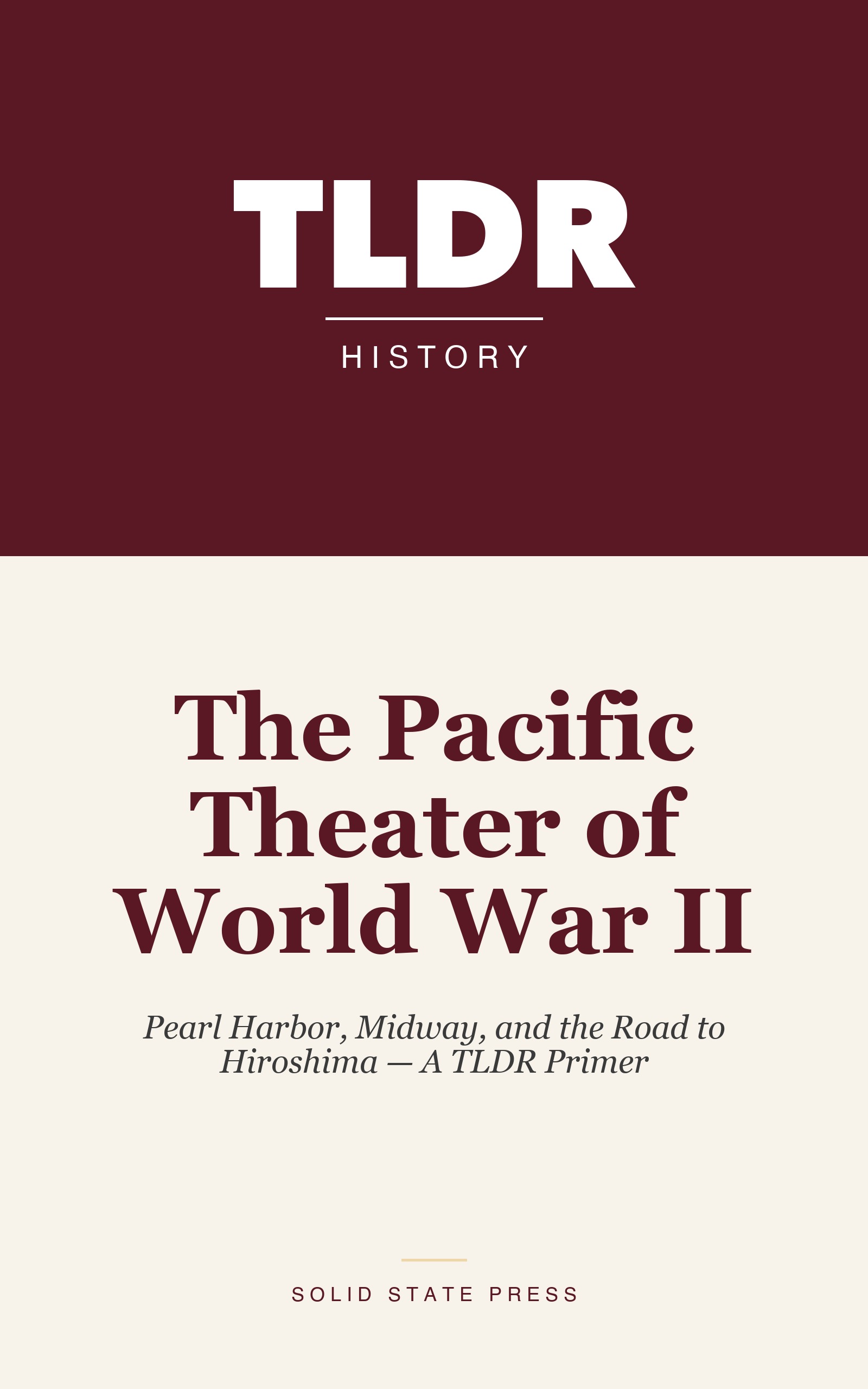 The Pacific Theater of World War II cover