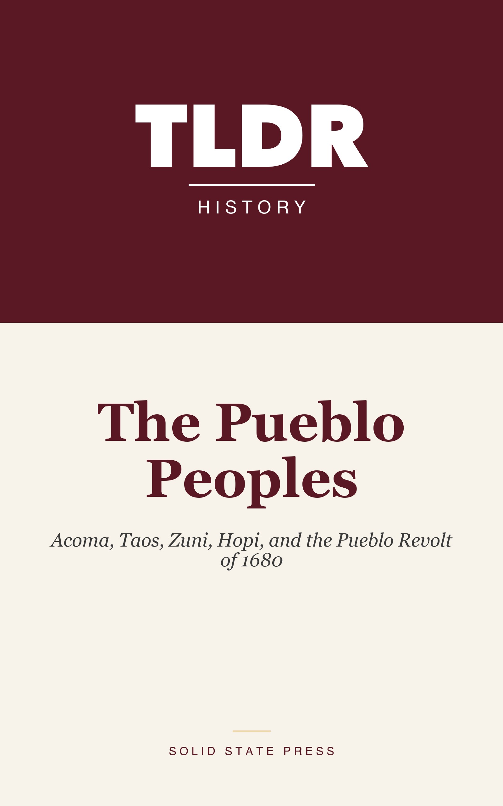 The Pueblo Peoples cover