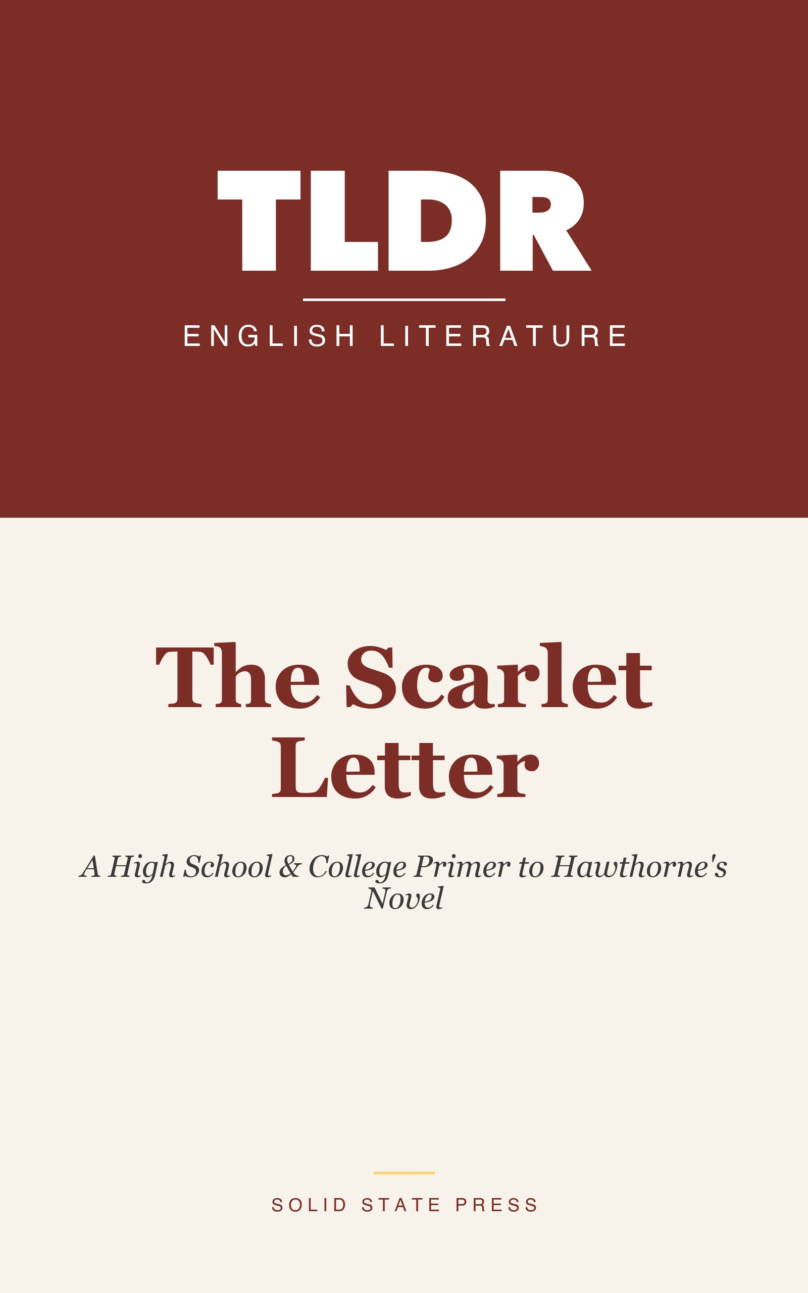The Scarlet Letter cover