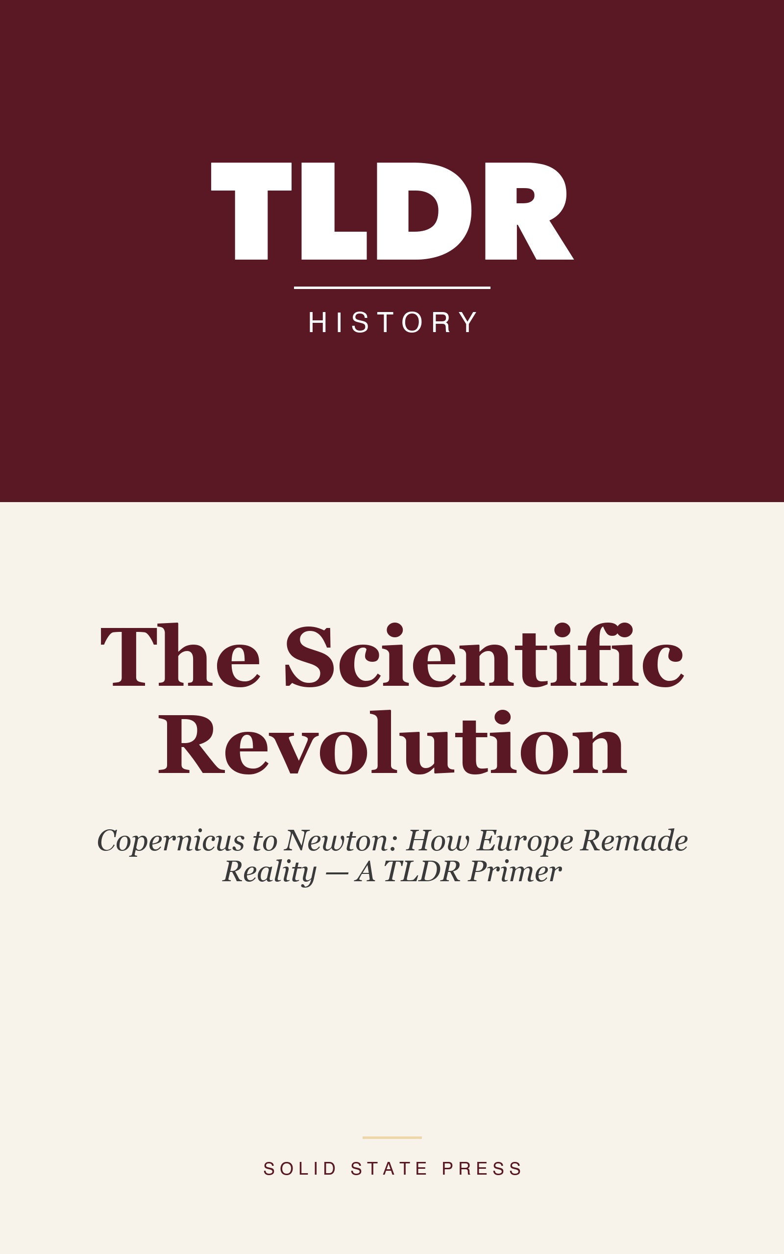 The Scientific Revolution cover