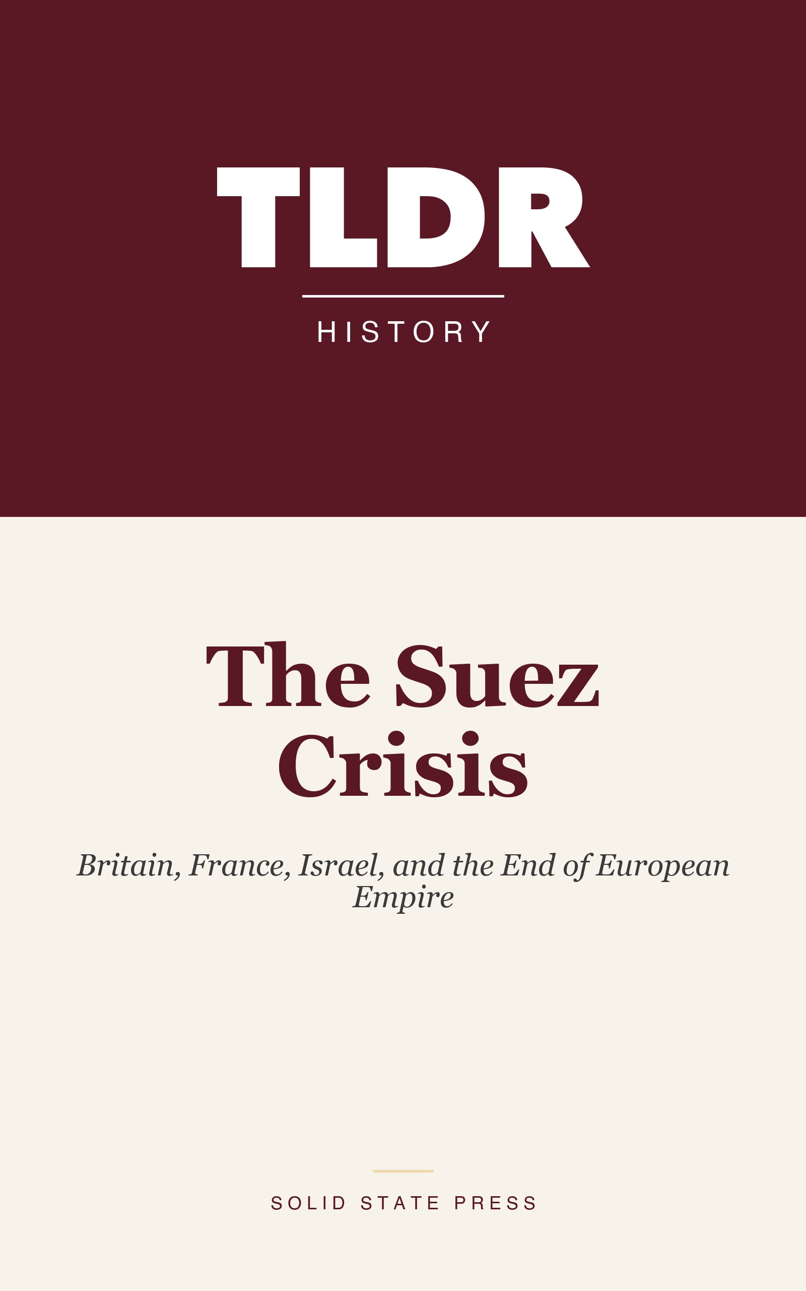 The Suez Crisis cover