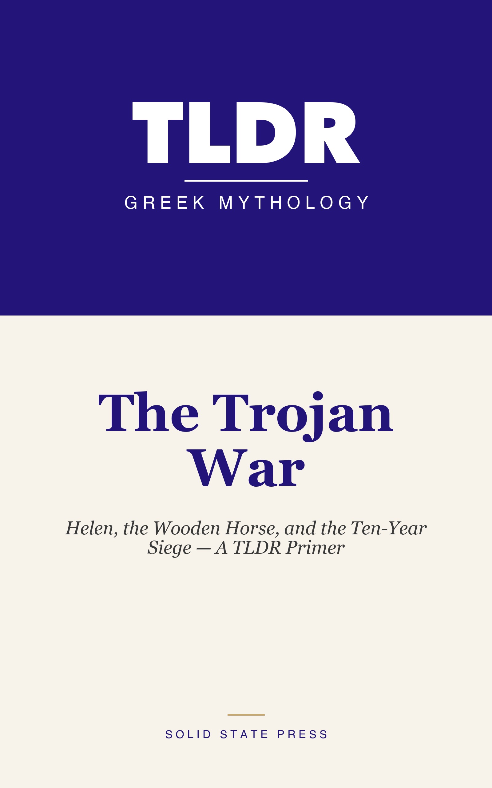The Trojan War cover