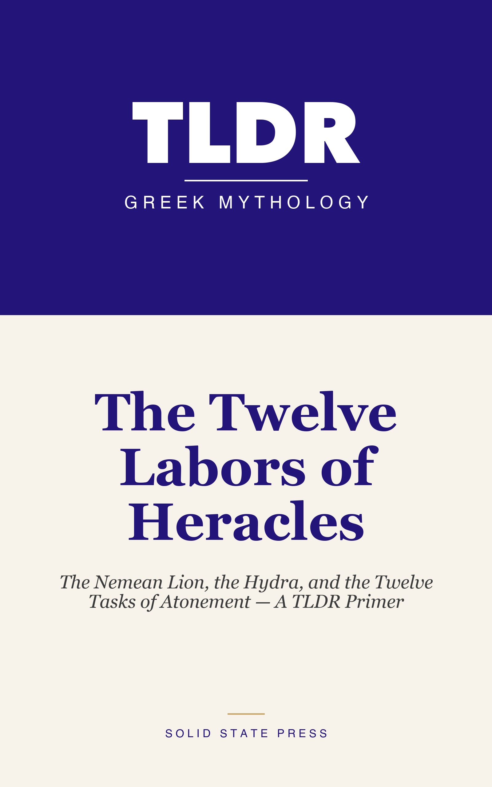 The Twelve Labors of Heracles cover