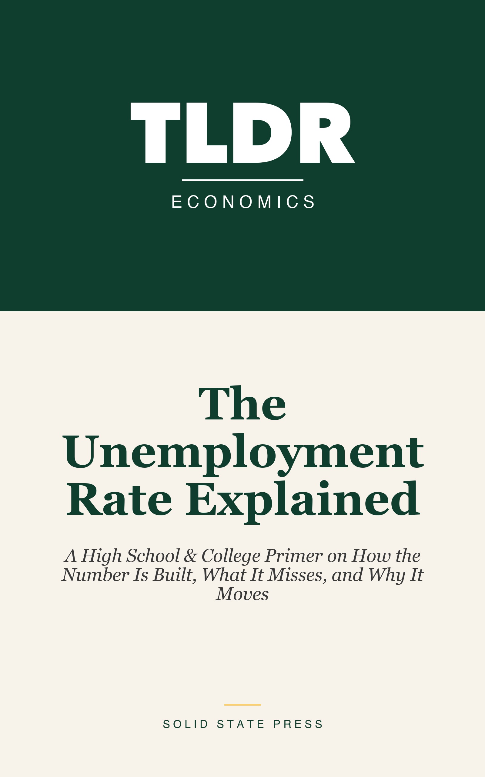 The Unemployment Rate Explained cover