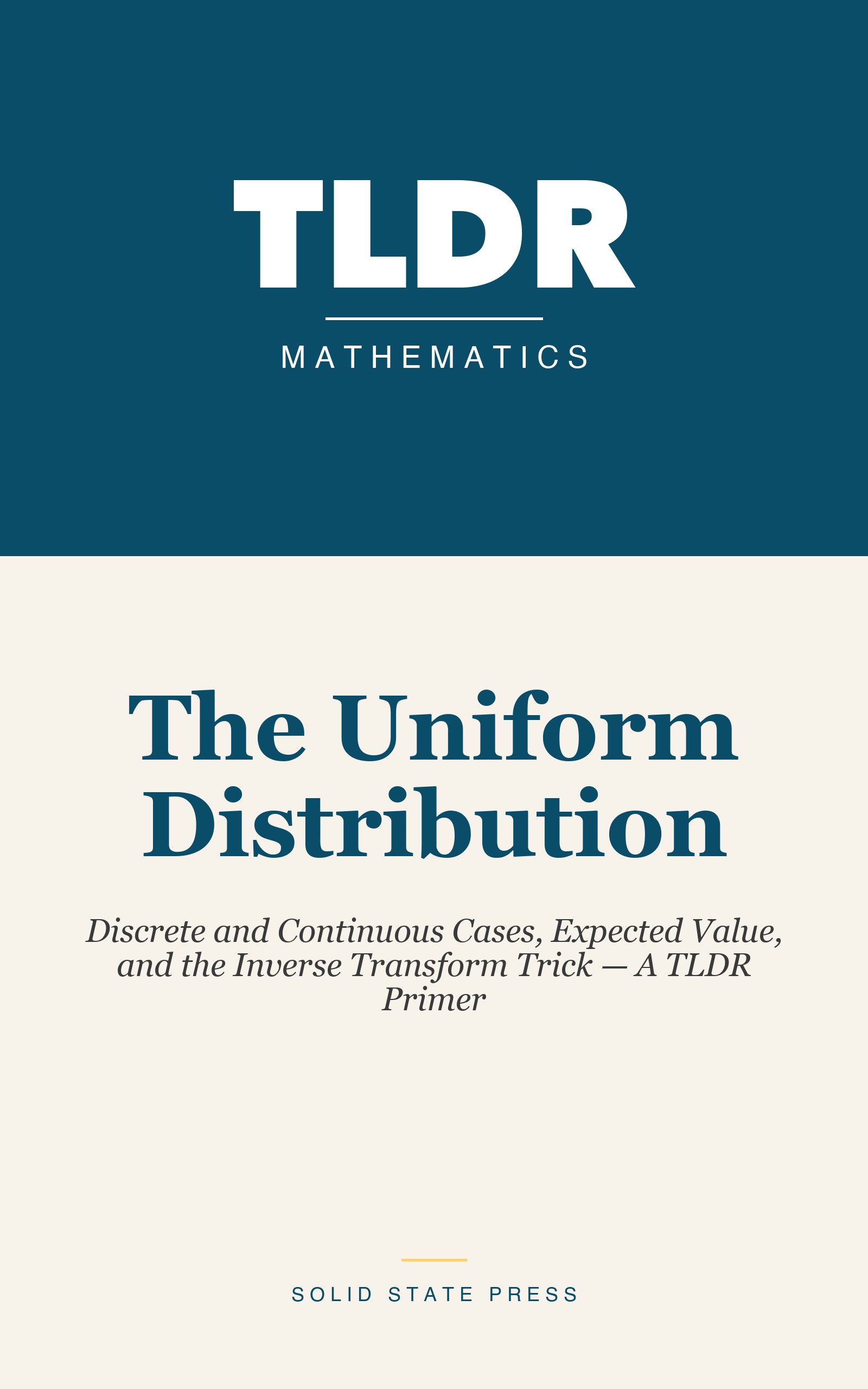 The Uniform Distribution cover