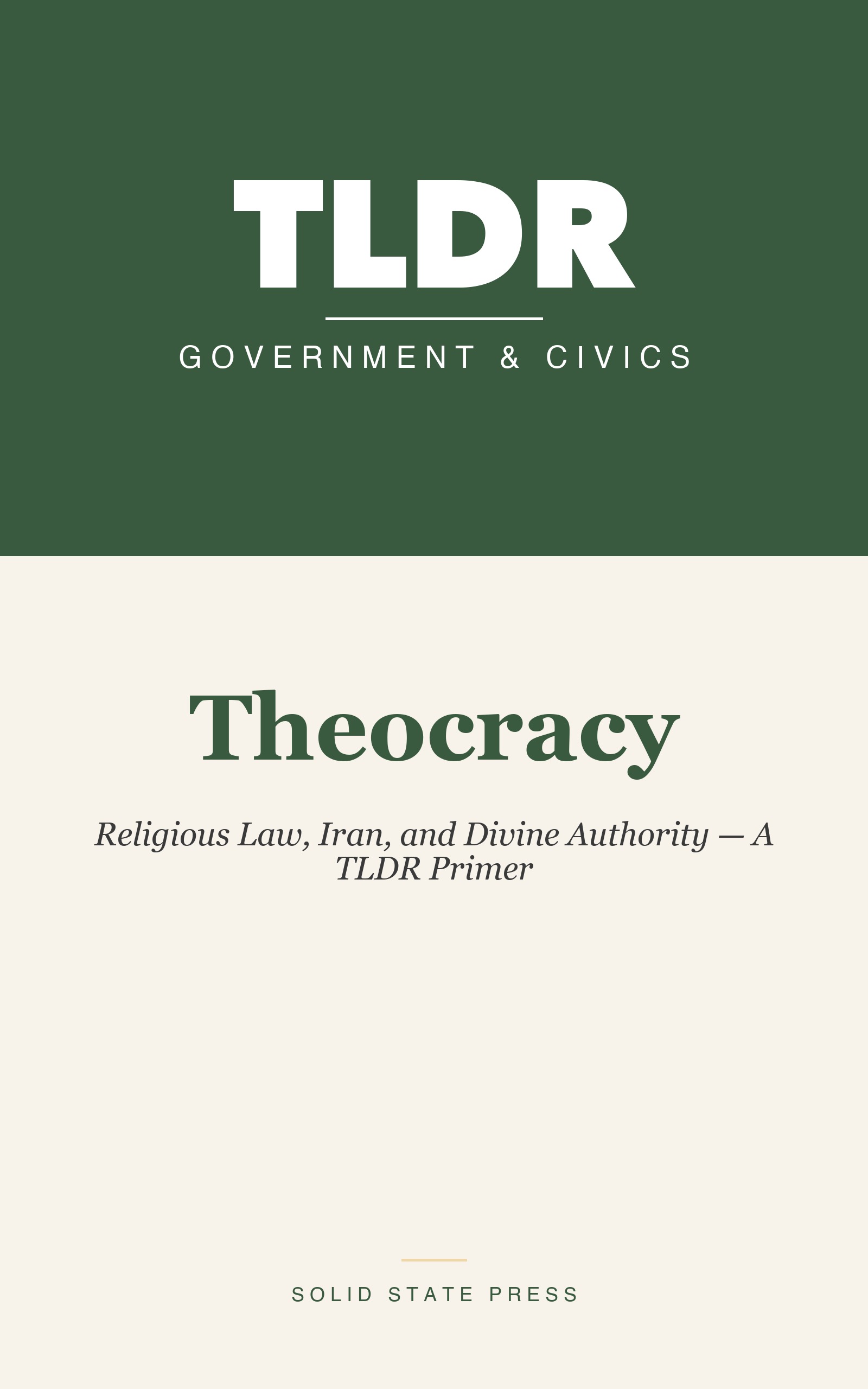 Theocracy cover