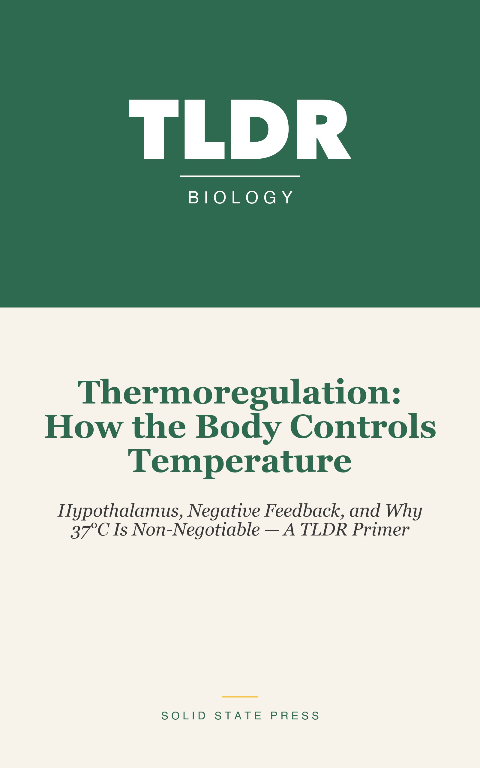 Thermoregulation: How the Body Controls Temperature cover