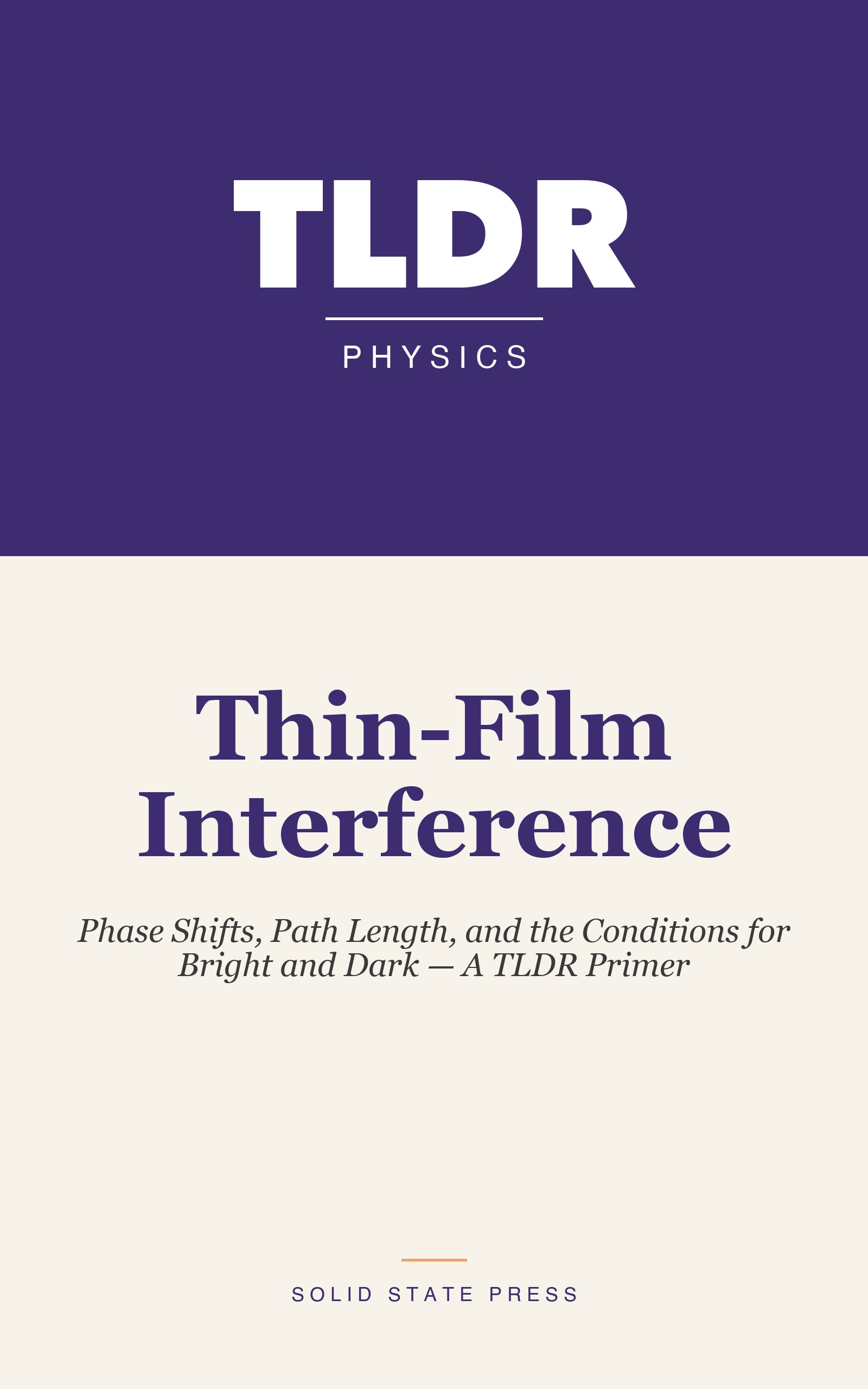 Thin-Film Interference cover