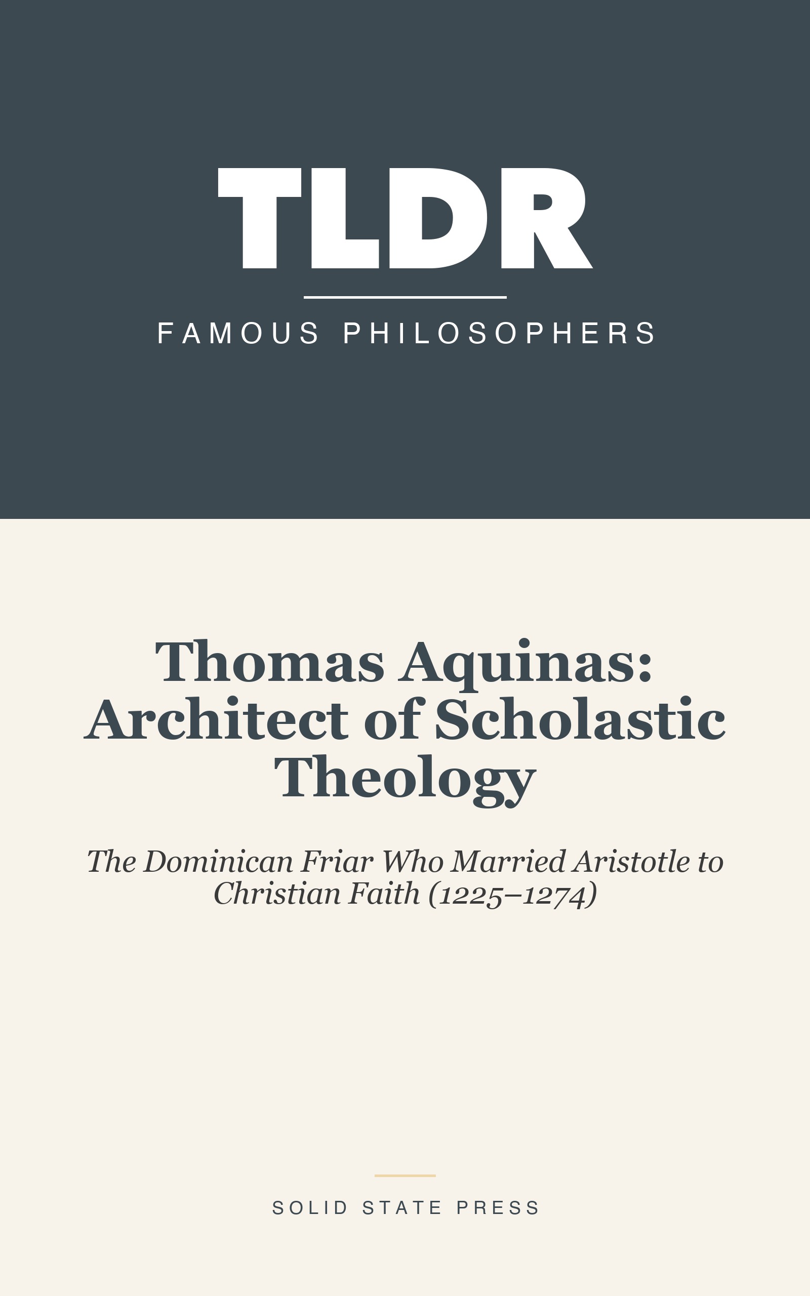 Thomas Aquinas: Architect of Scholastic Theology cover