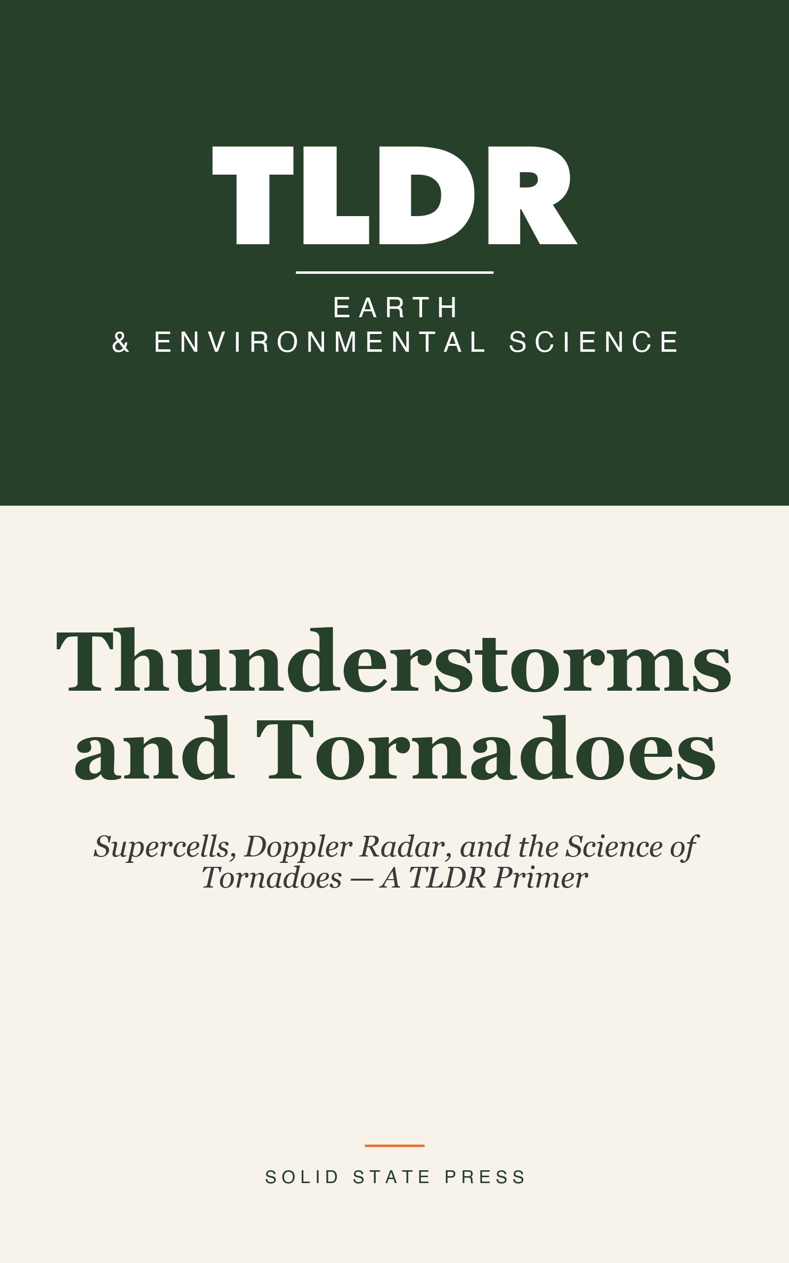 Thunderstorms and Tornadoes cover