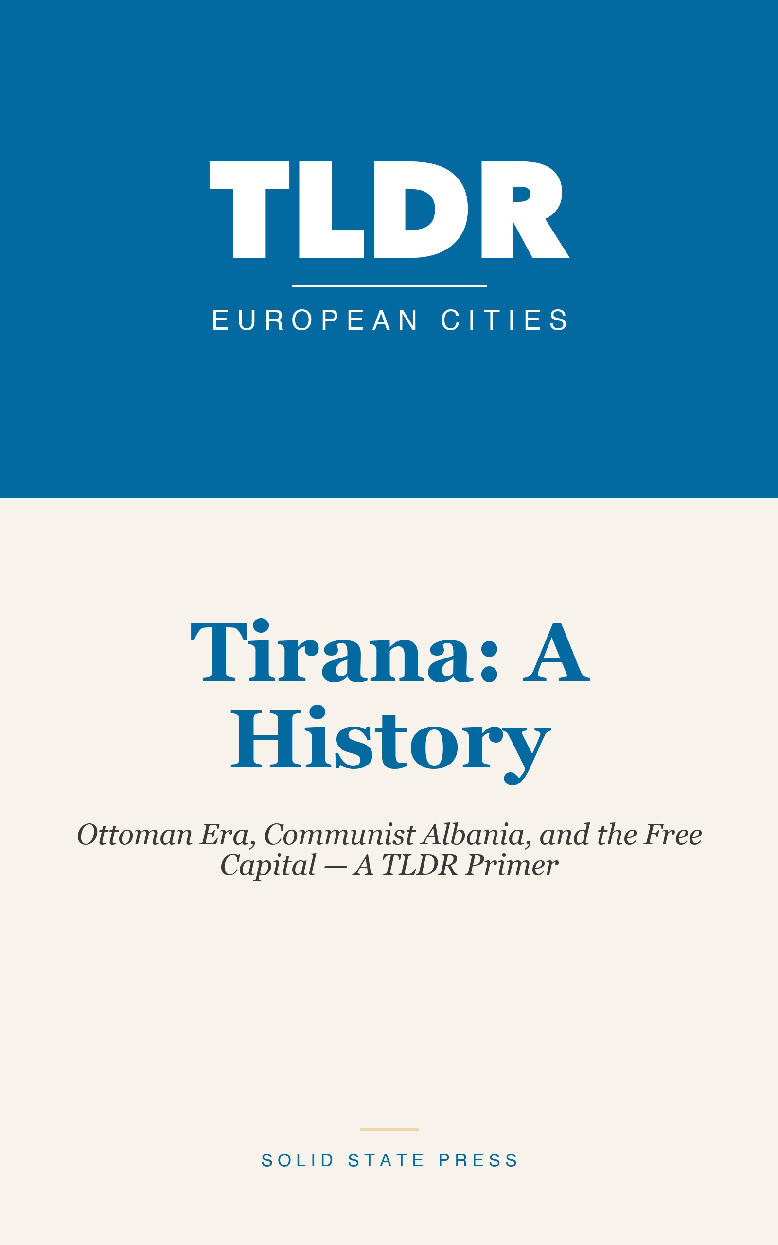 Tirana: A History cover