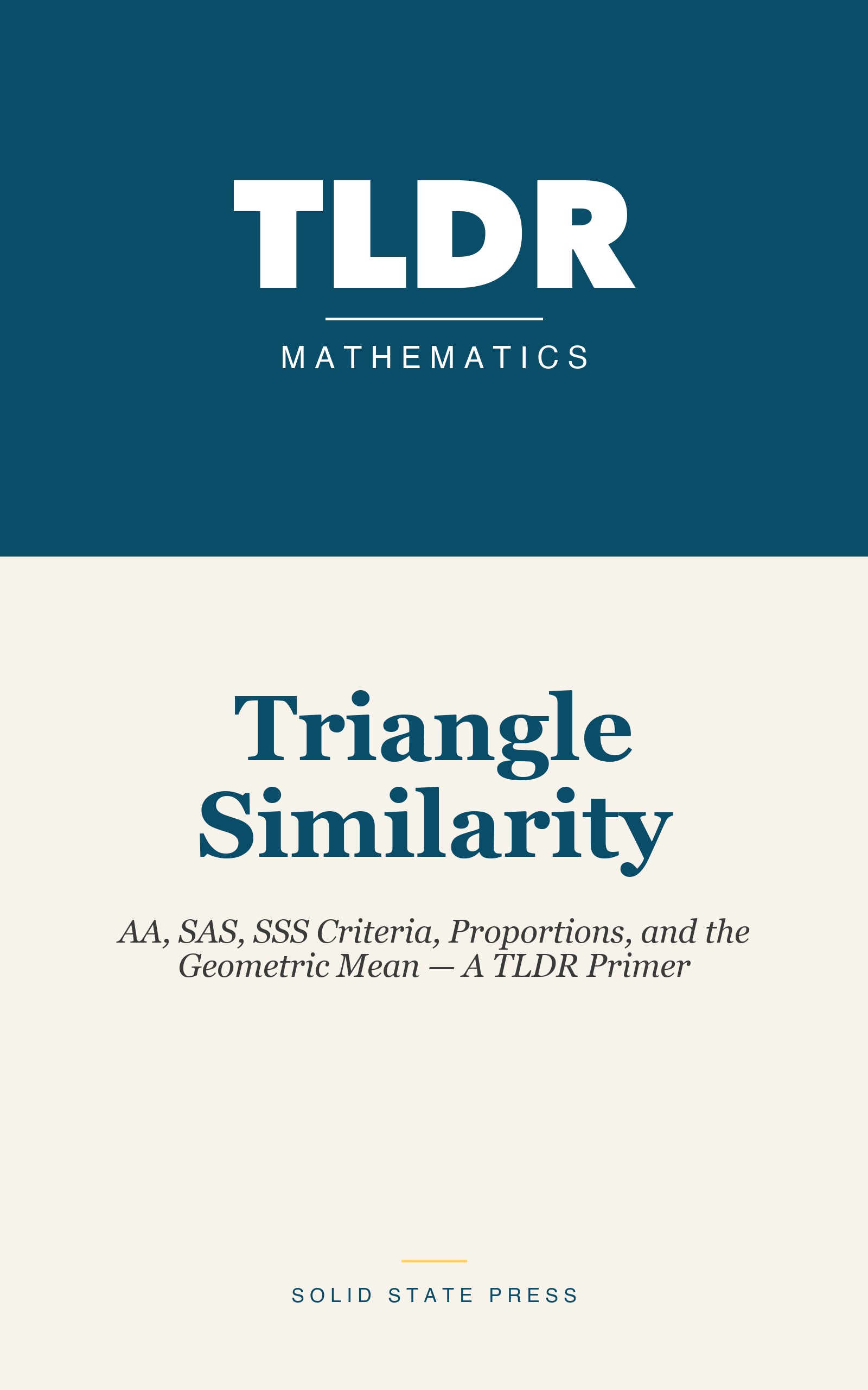 Triangle Similarity cover