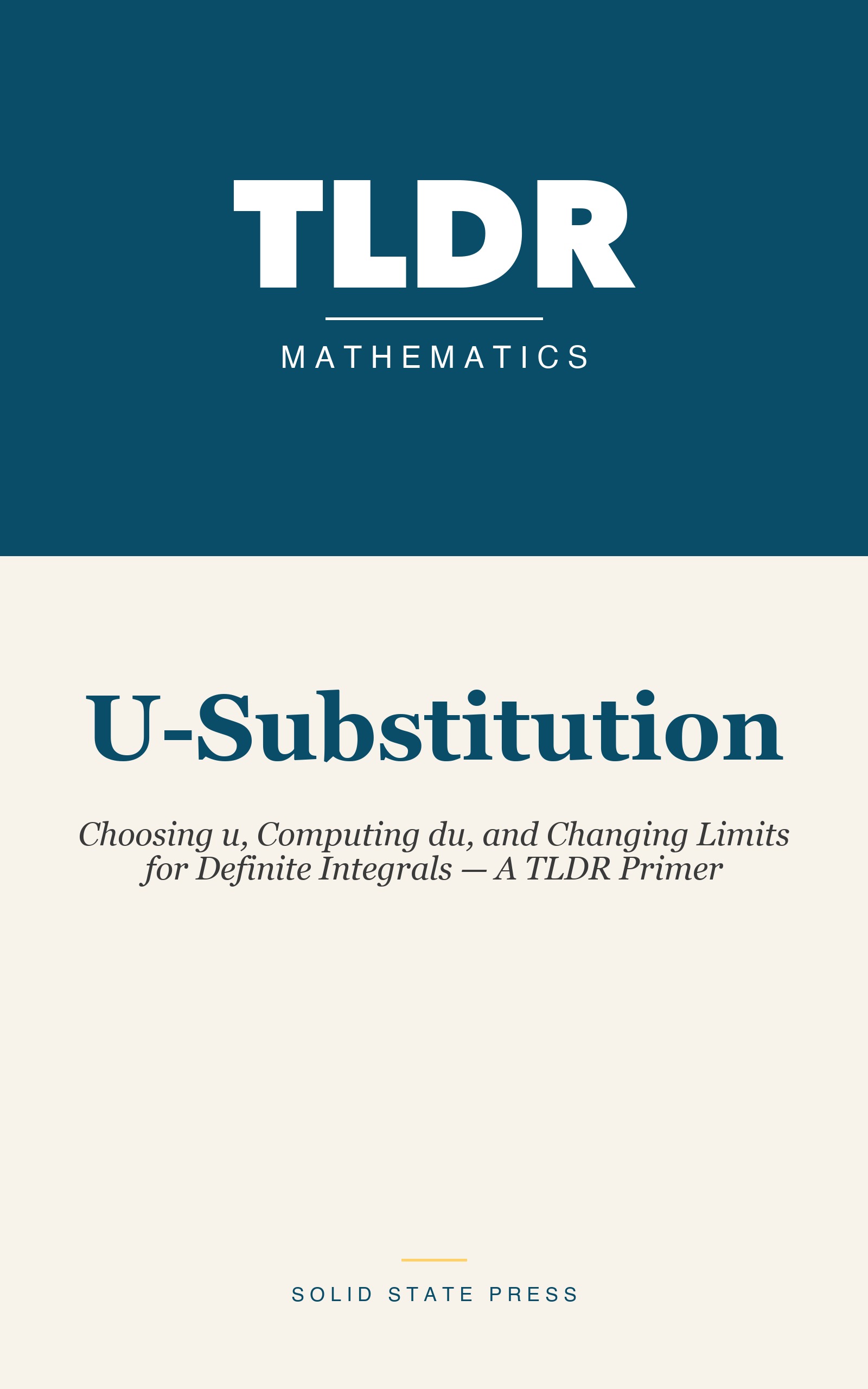 U-Substitution cover